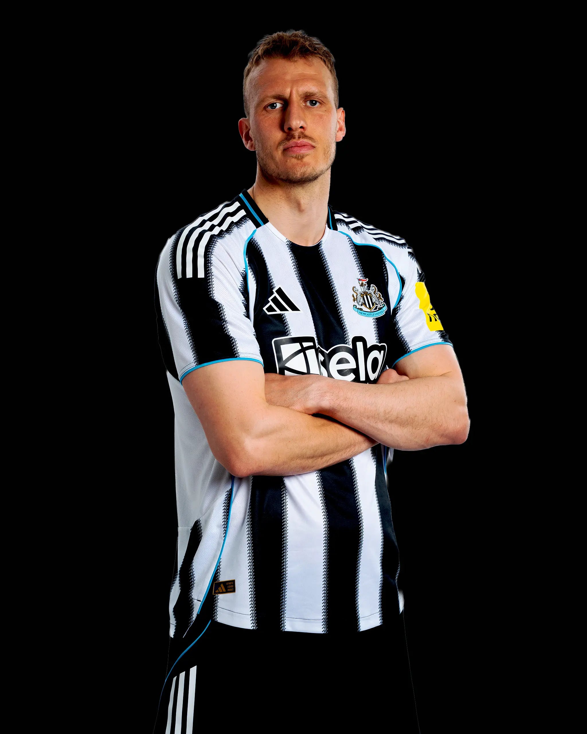 Newcastle United adidas Men's 25/26 Authentic Home Shirt