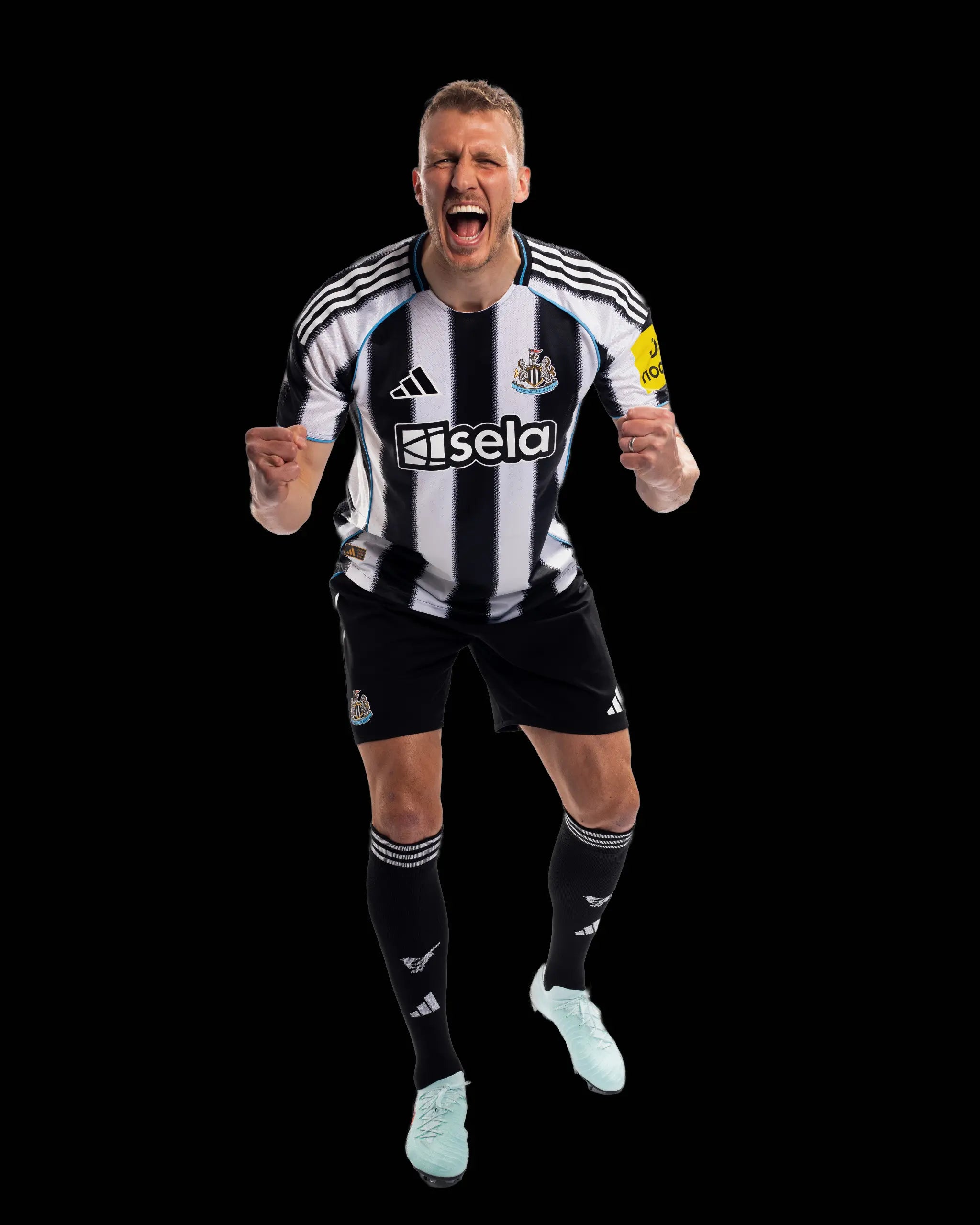 Newcastle United adidas Men's 25/26 Authentic Home Shirt