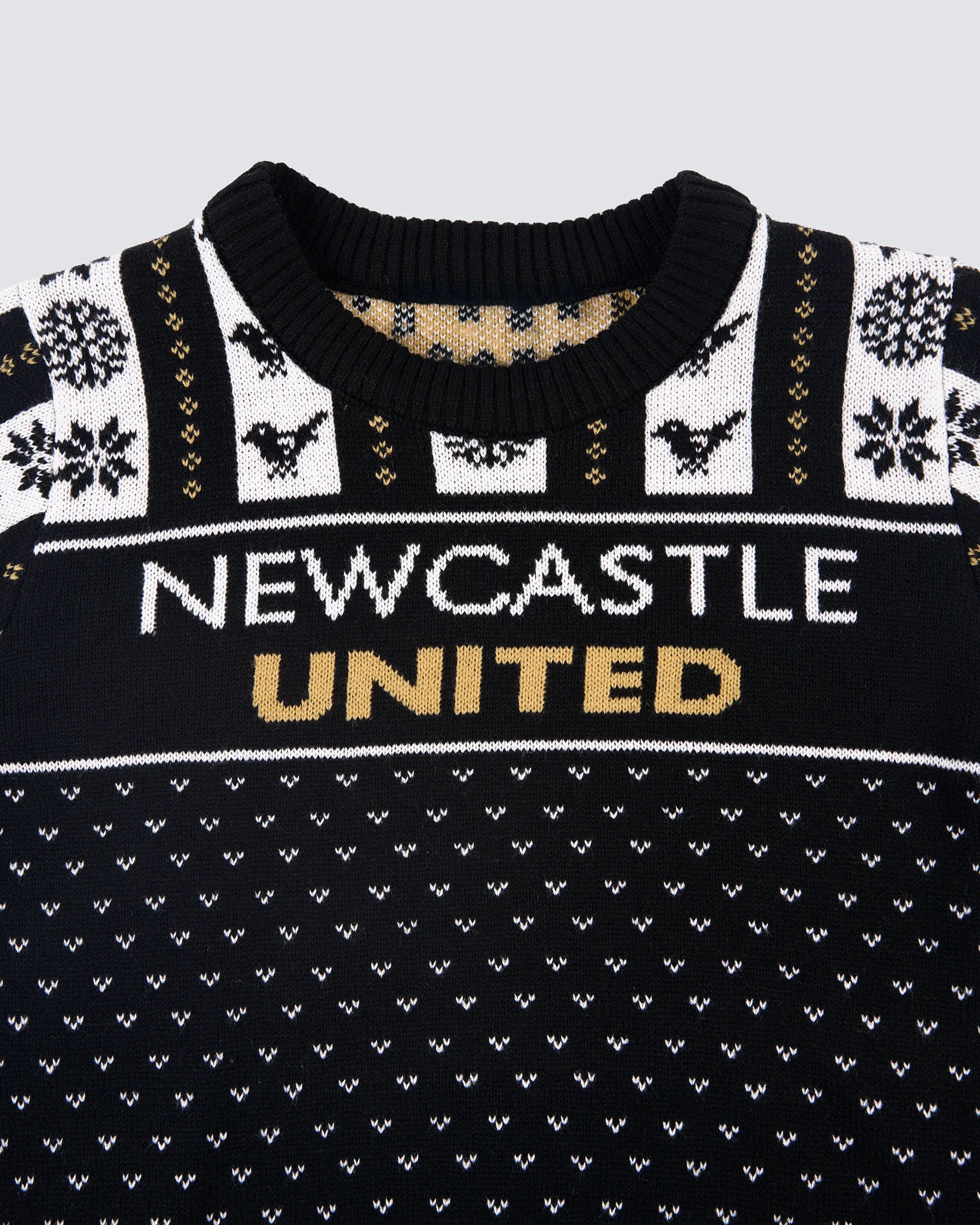 Newcastle United Jingle Aal Howay Kids Christmas Jumper