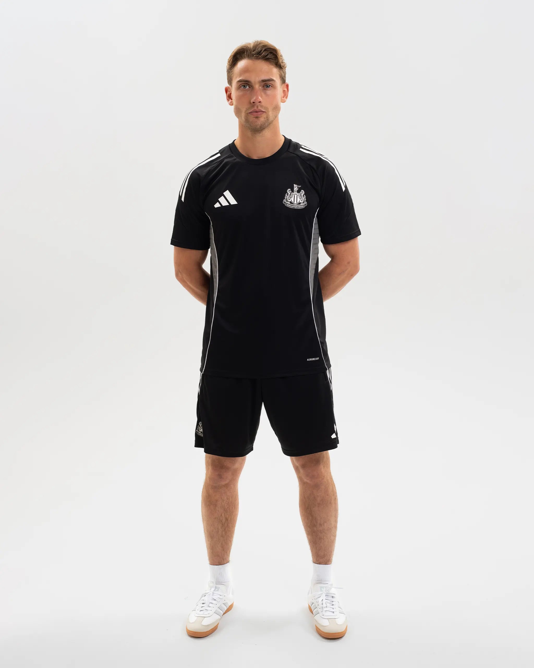Newcastle United adidas 25/26 Coach's Black Edition Training Shirt