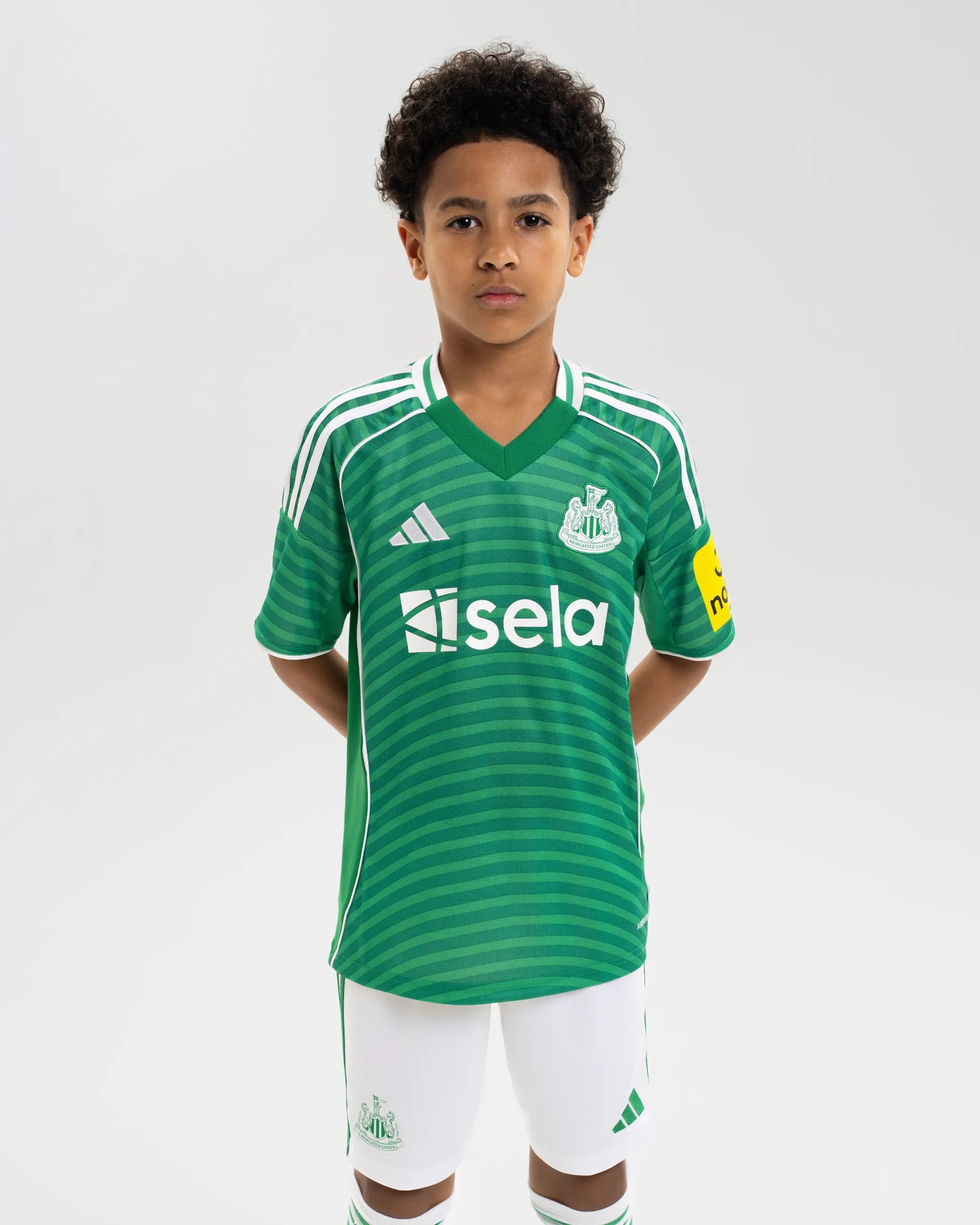 Newcastle United adidas Kids' 25/26 Away Shirt