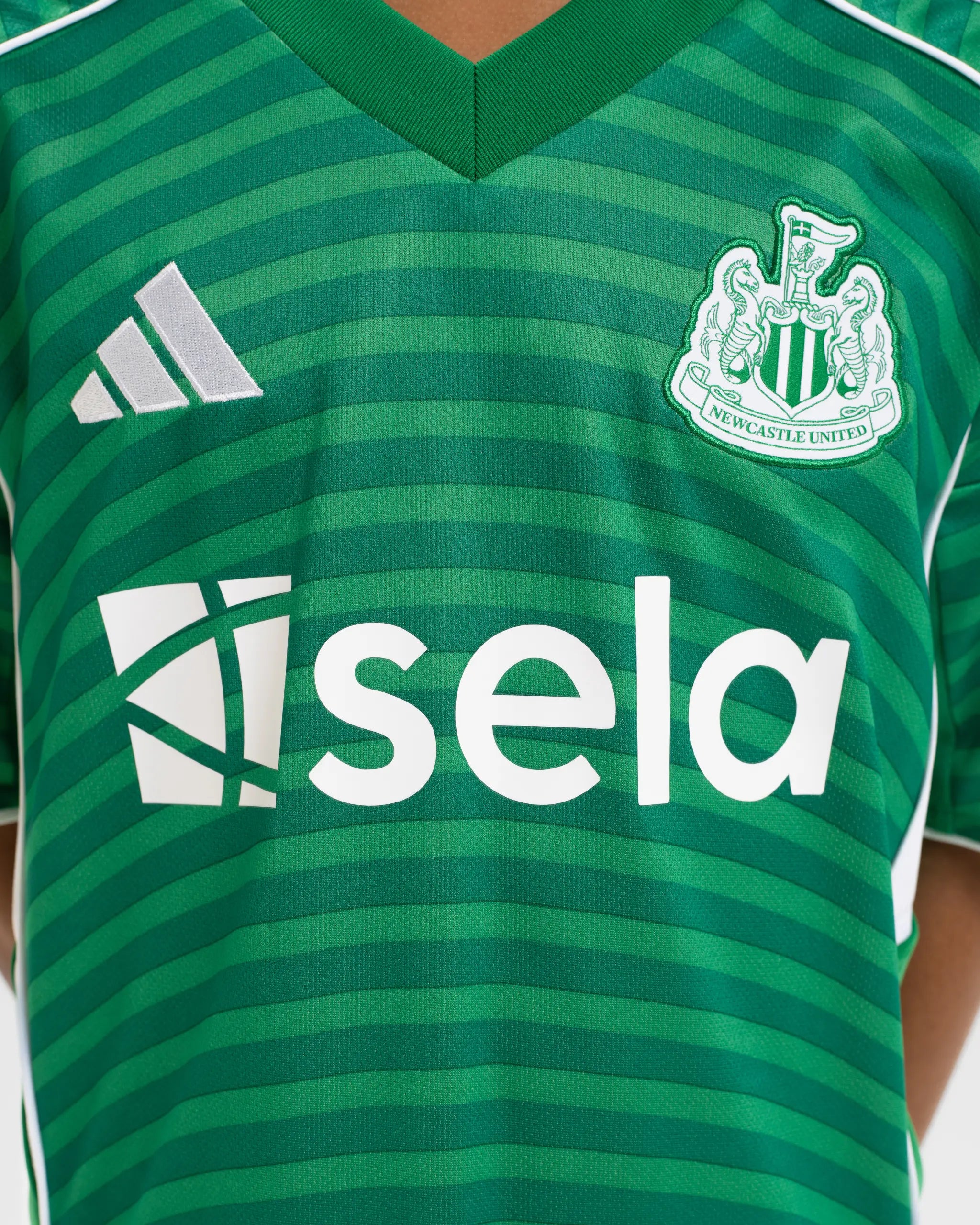 Newcastle United adidas Kids' 25/26 Away Shirt