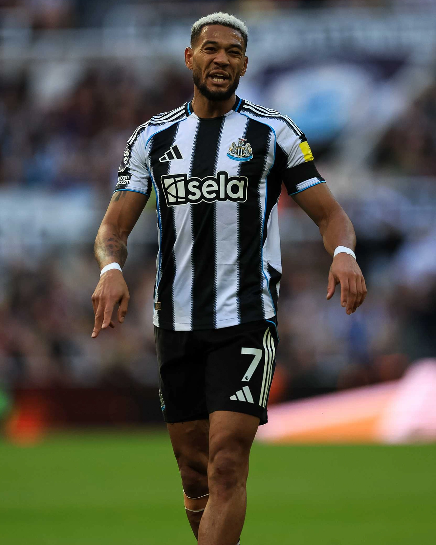 Newcastle United JOELINTON 25/26 Match Worn Signed Shirt - Arsenal (H)