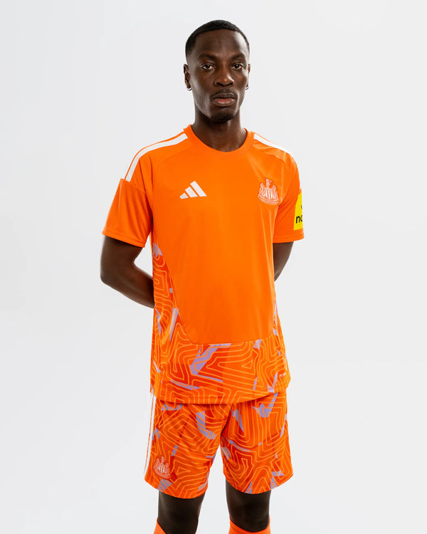 Newcastle United adidas 26/27 Orange Goalkeeper Shorts