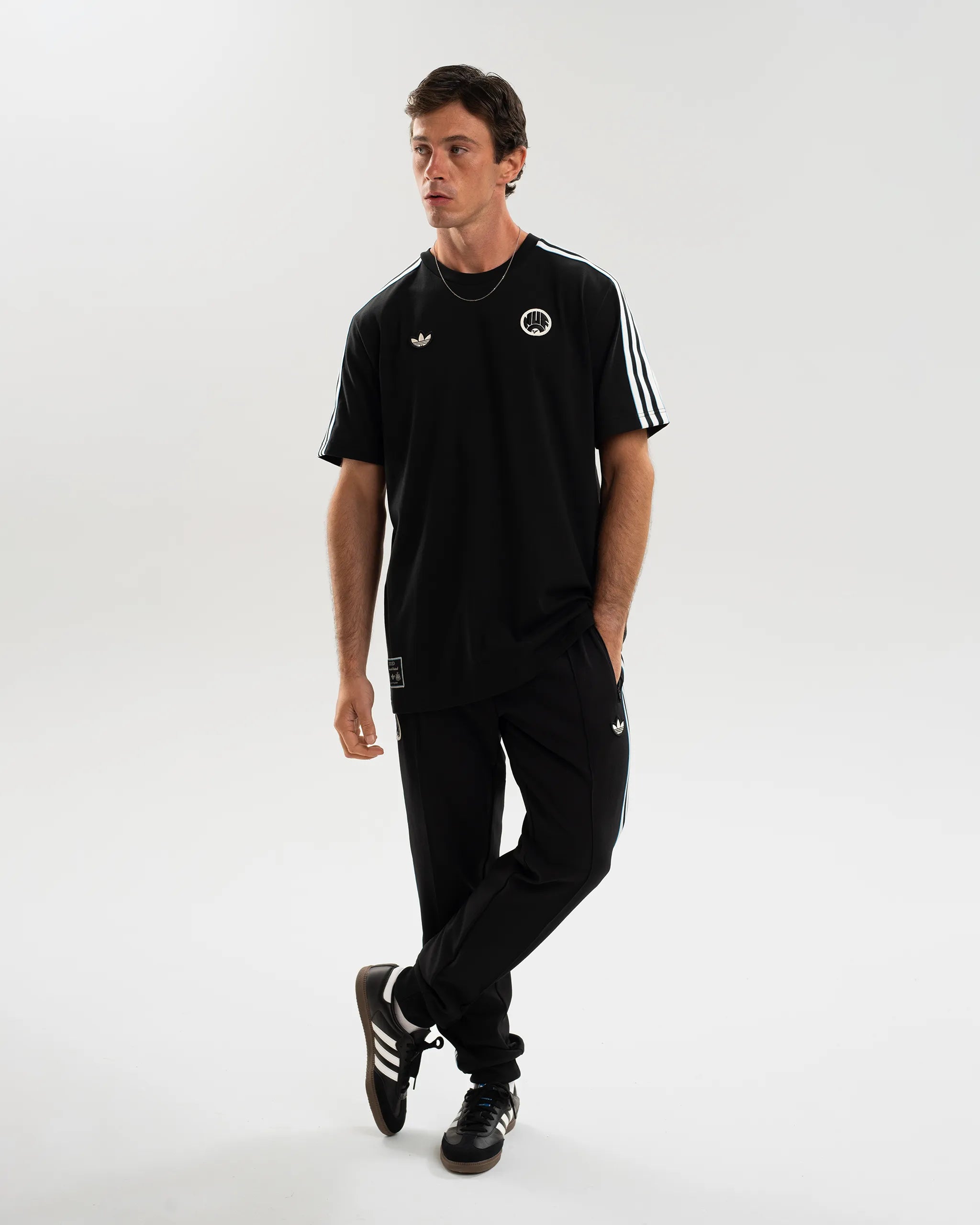 Newcastle United adidas 25/26 Terrace Icons Black Tee
