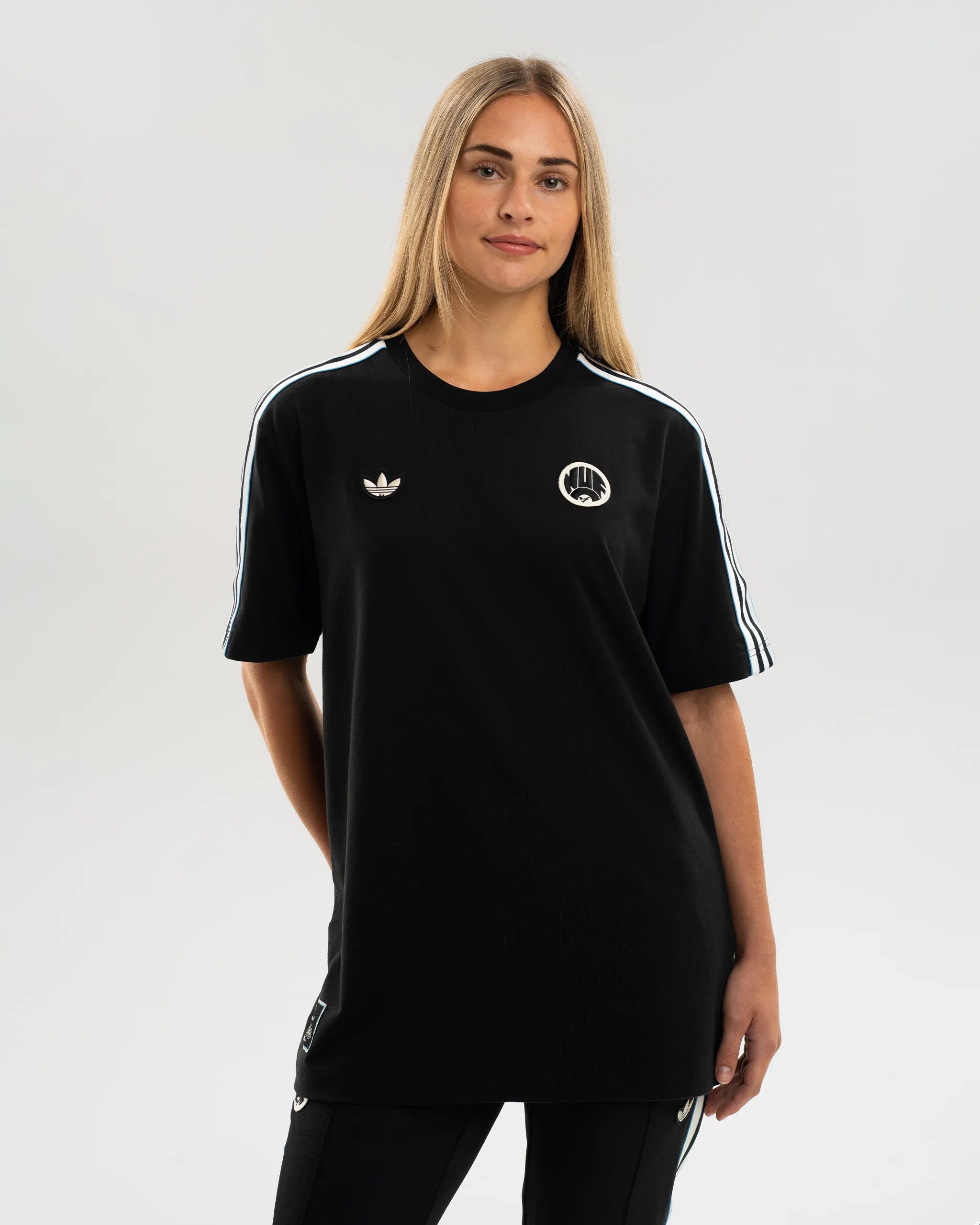 Newcastle United adidas 25/26 Terrace Icons Black Tee
