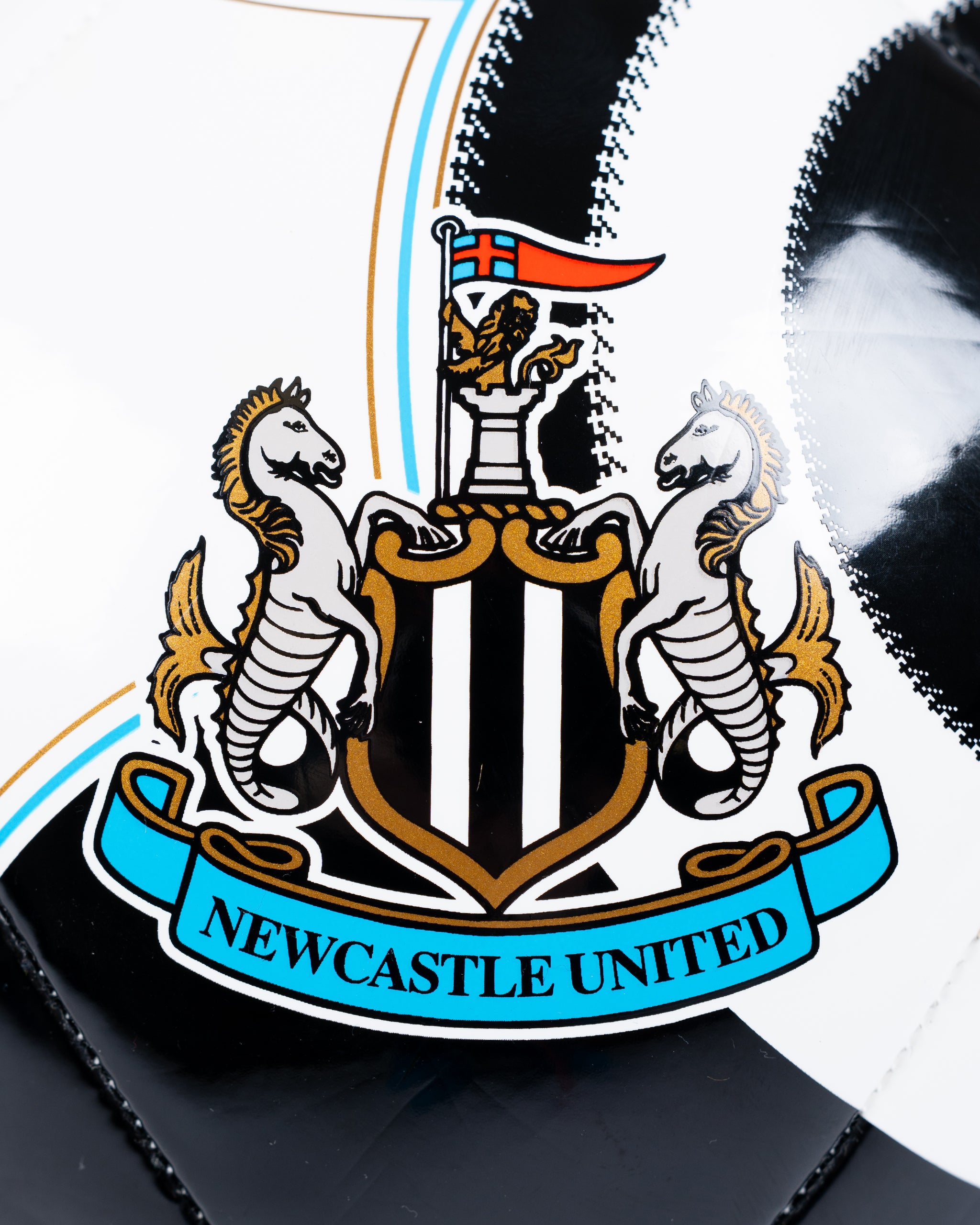 Newcastle United adidas 25/26 Home Kit Size 5 Football