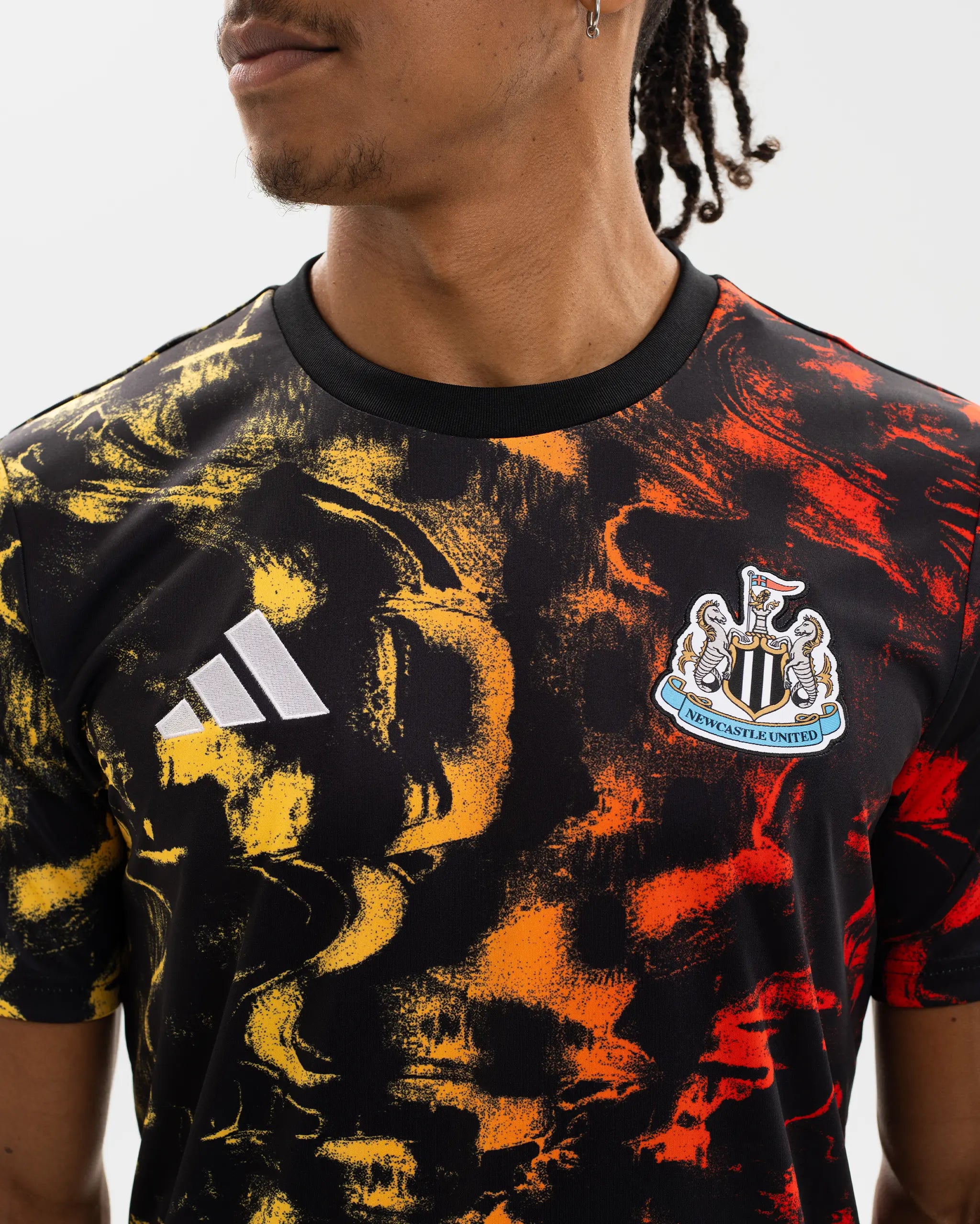 Newcastle United adidas 25/26 Pre-Match Shirt