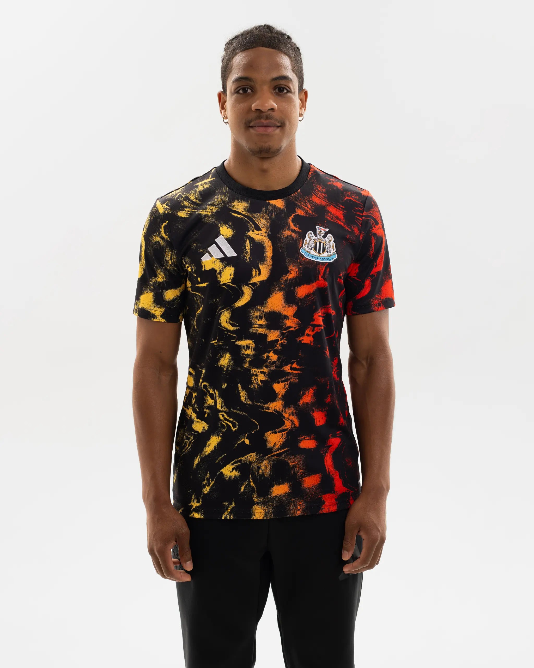 Newcastle United adidas 25/26 Pre-Match Shirt