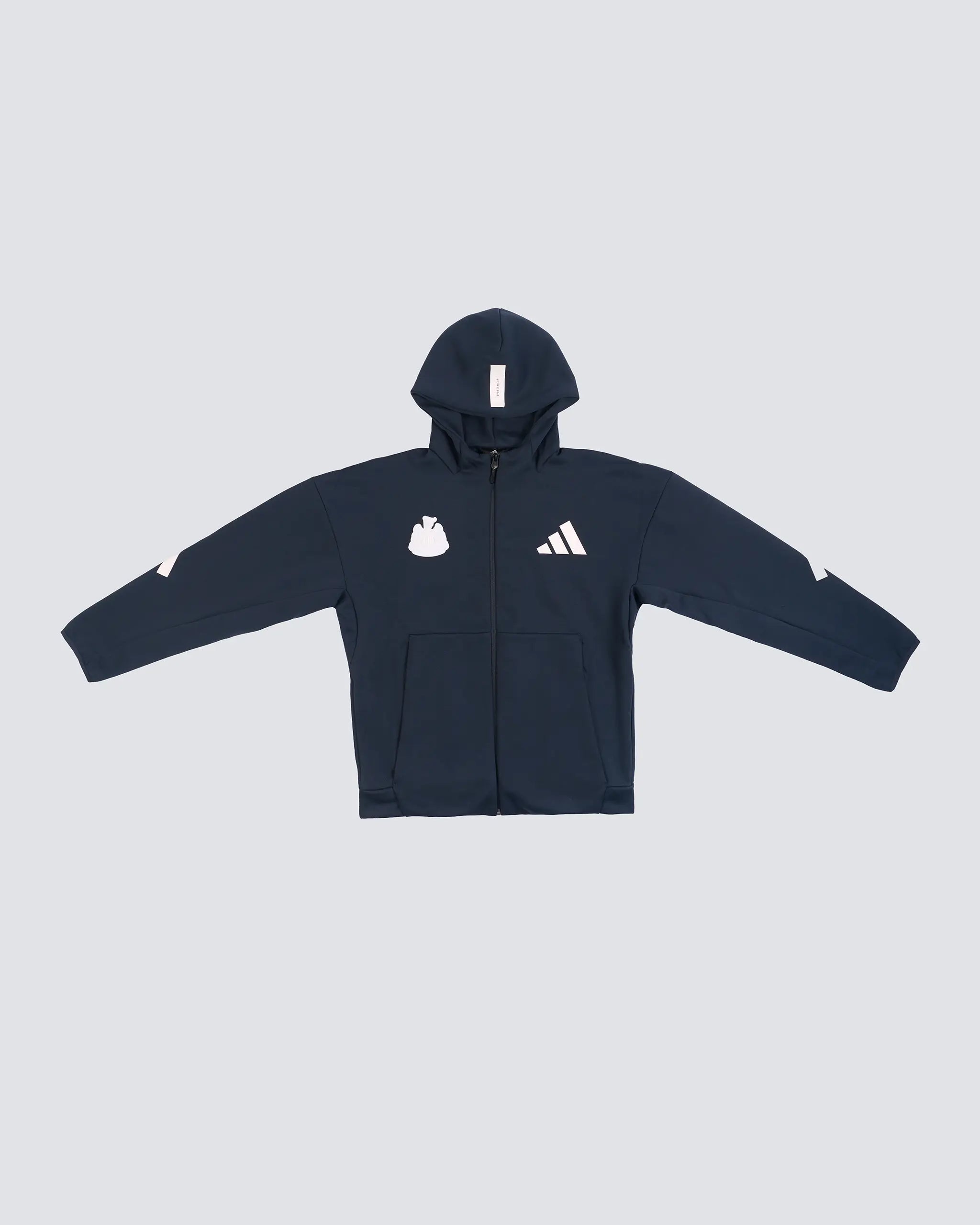 Newcastle United adidas Z.N.E Men's Navy Zip Up Hoodie