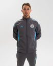 Newcastle United adidas 25/26 Players Range Grey Presentation Jacket