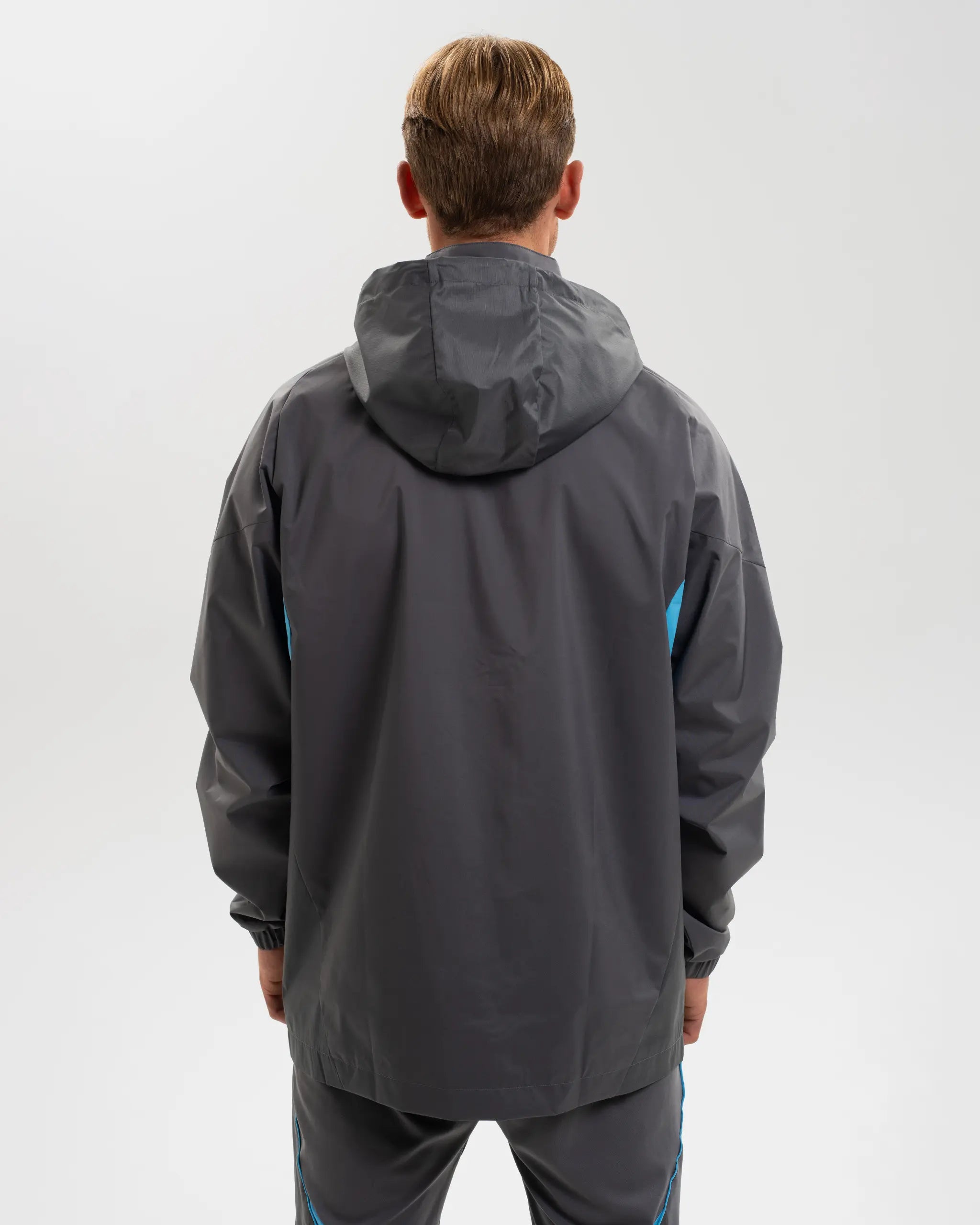Newcastle United adidas 25/26 Players Range Grey All Weather Jacket