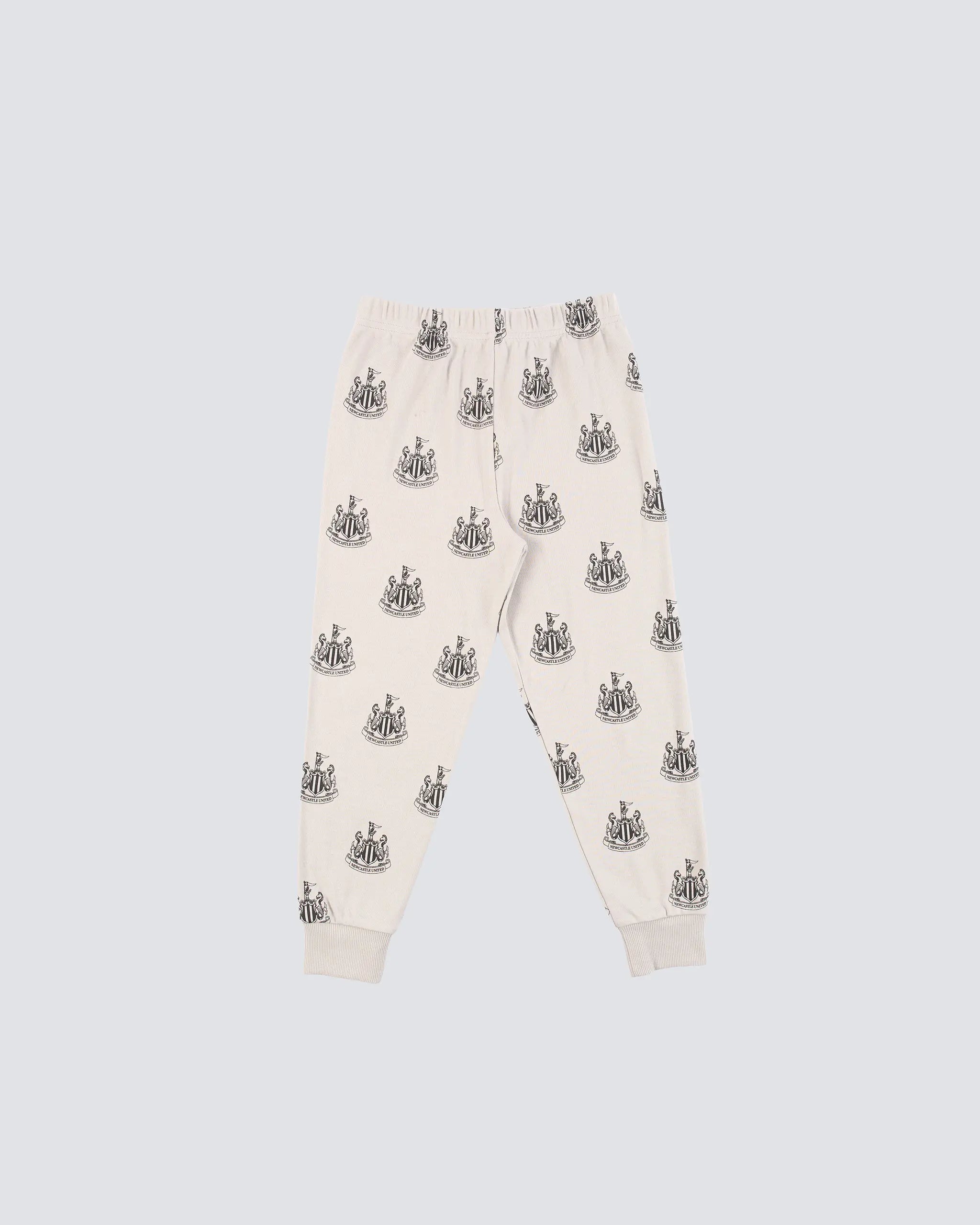 Newcastle United Kids' Grey Crest Pyjama Set