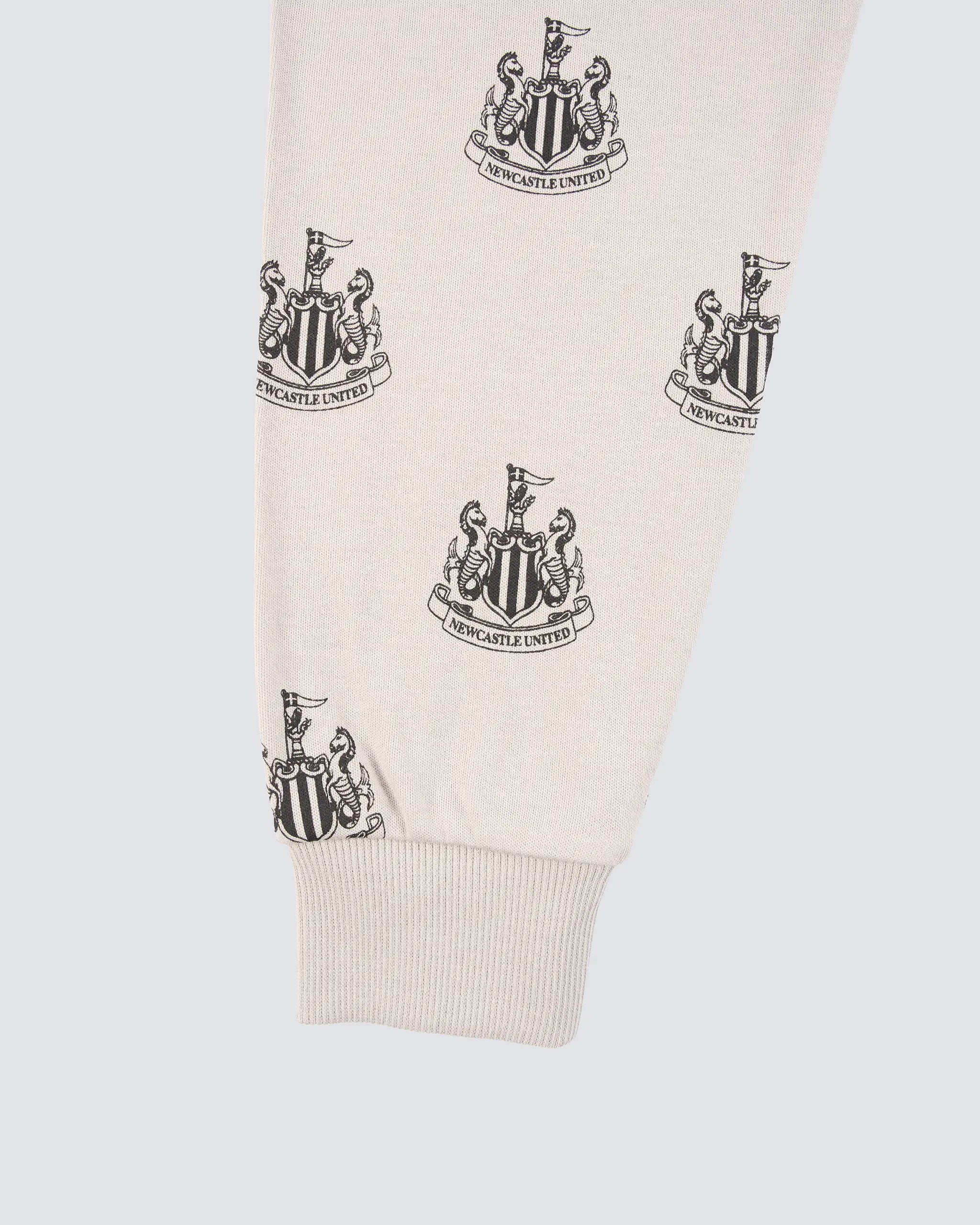Newcastle United Kids' Grey Crest Pyjama Set