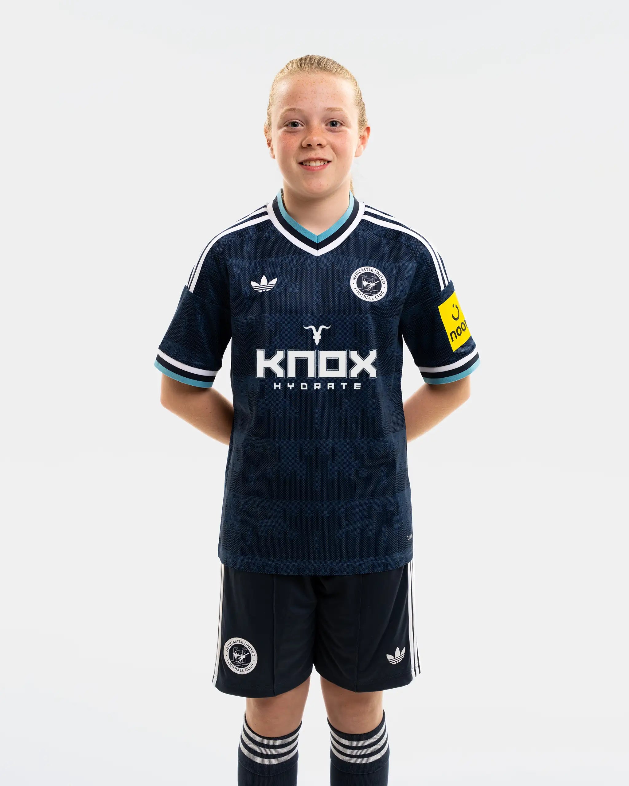 Newcastle United adidas Kids' 26/27 Away Shirt