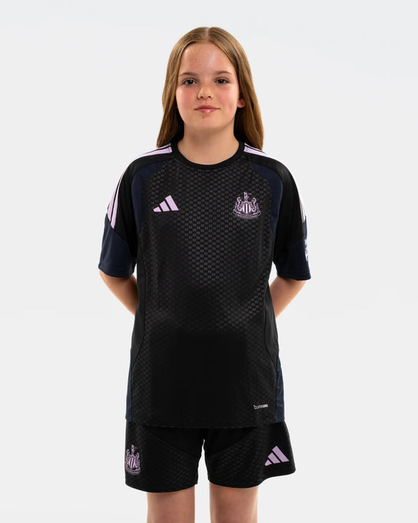 Newcastle United adidas Kids' 26/27 Players Range Black Shirt