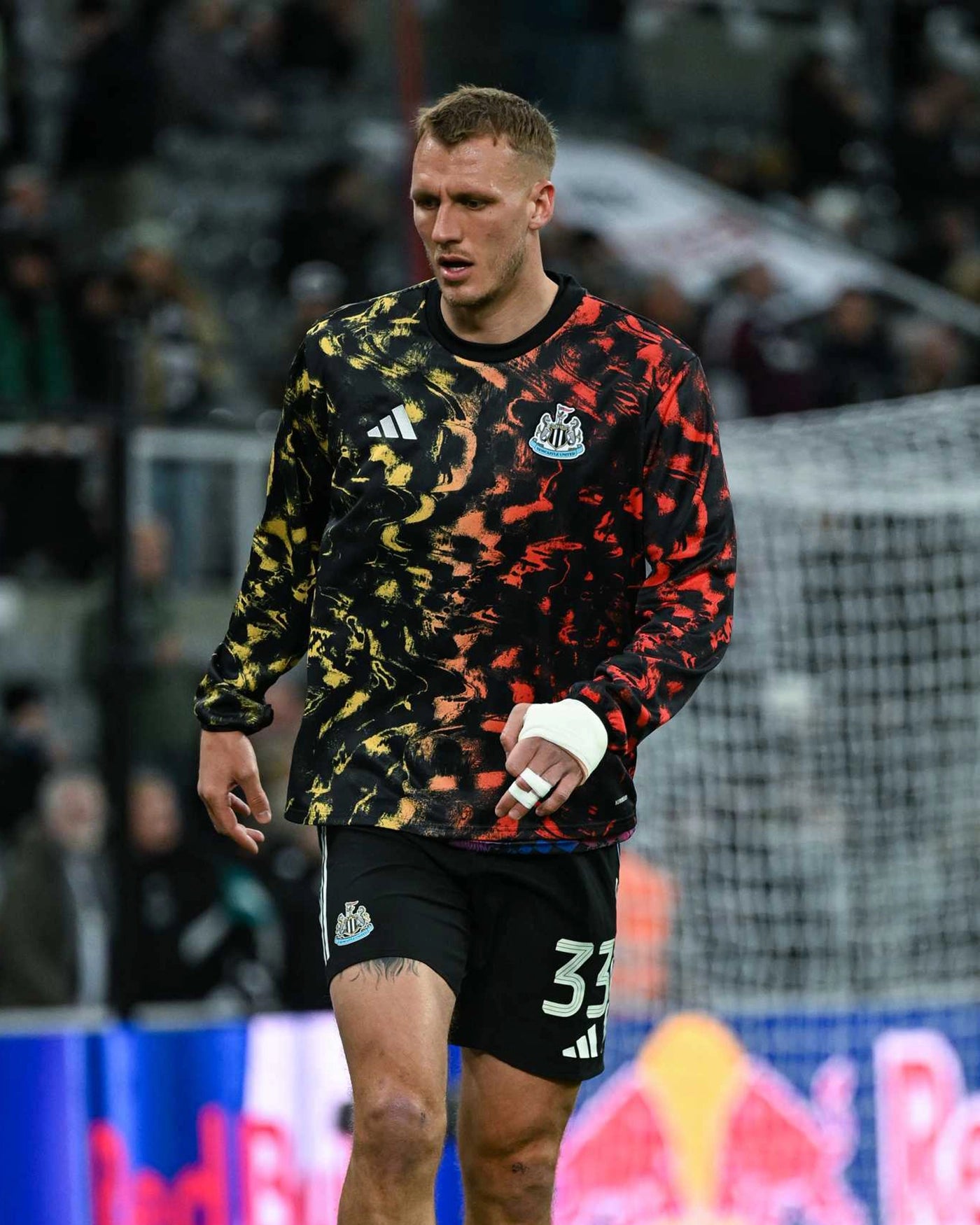 Newcastle United adidas 25/26 Pre-Match Warm Up Top