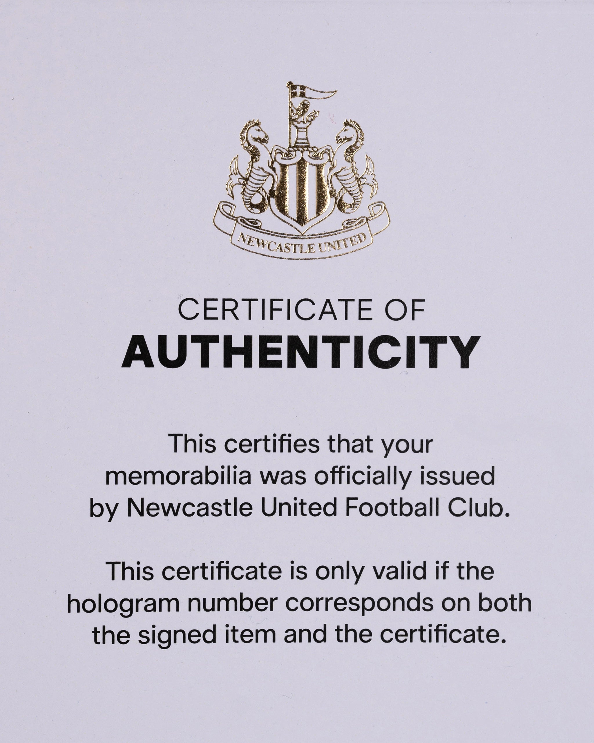 Newcastle United THIAW 25/26 Match Worn Signed Shirt - Nottingham Forest (H)