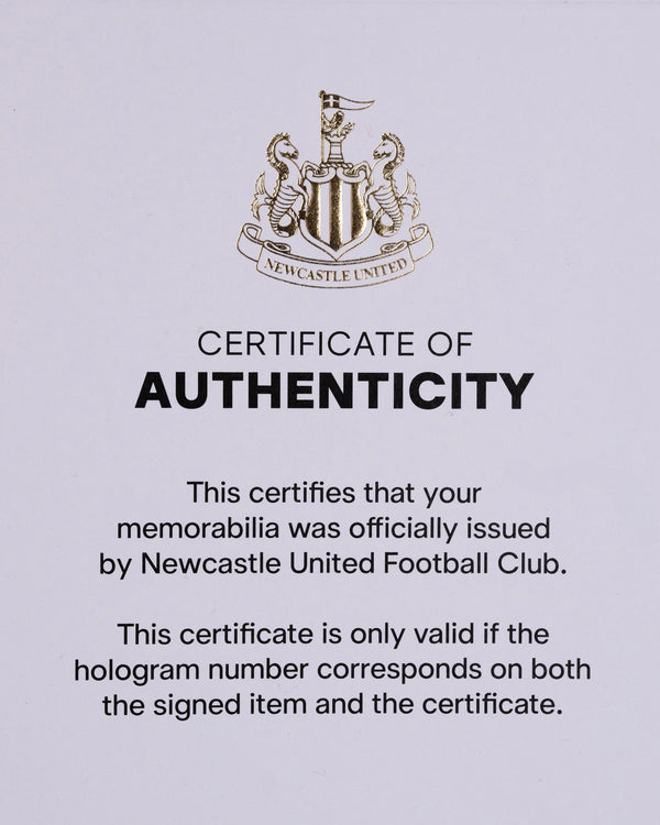 Newcastle United BOTMAN 25/26 Match Worn Signed Shirt - Wolves (A)