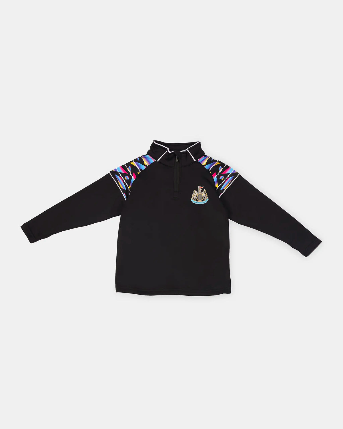 Newcastle United Kids' Multi Patterned 1/4 Zip