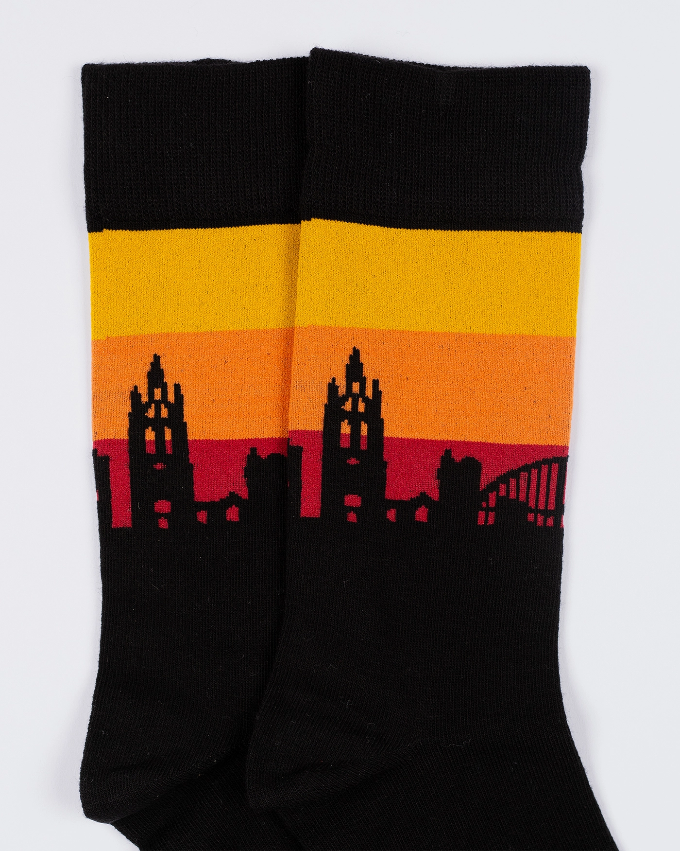 Newcastle United Orange Retro Socks