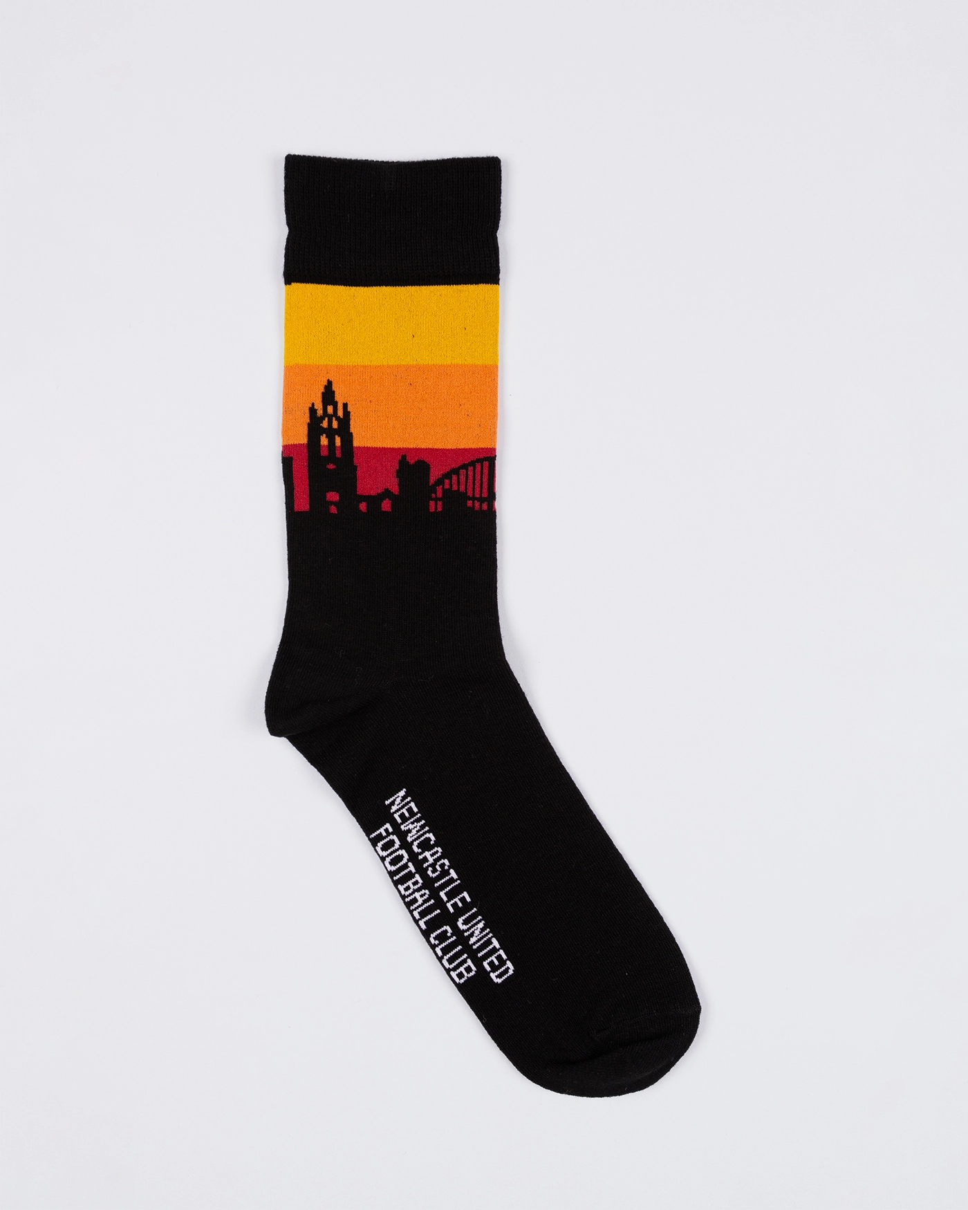 Newcastle United Orange Retro Socks