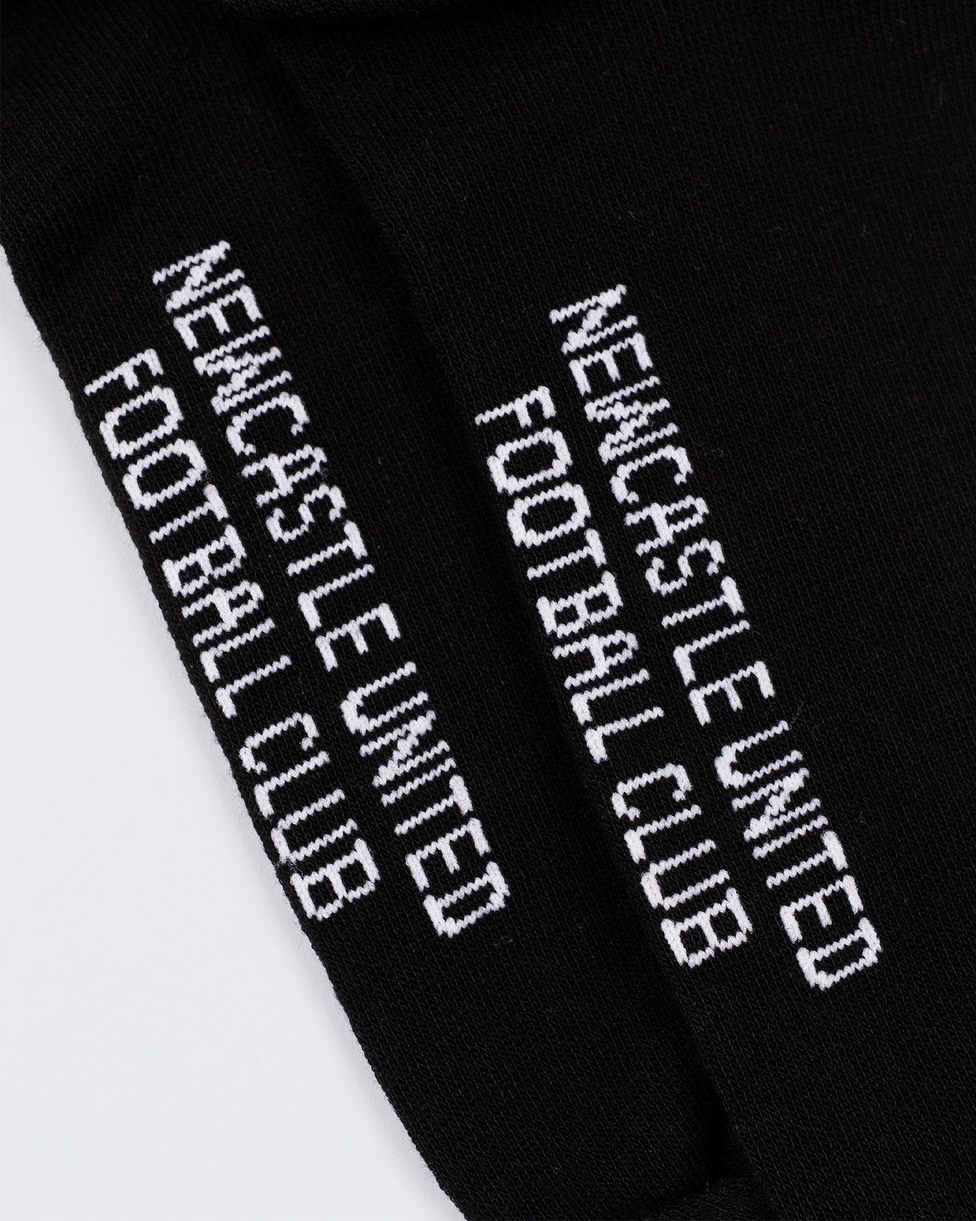 Newcastle United Black and White Striped Socks