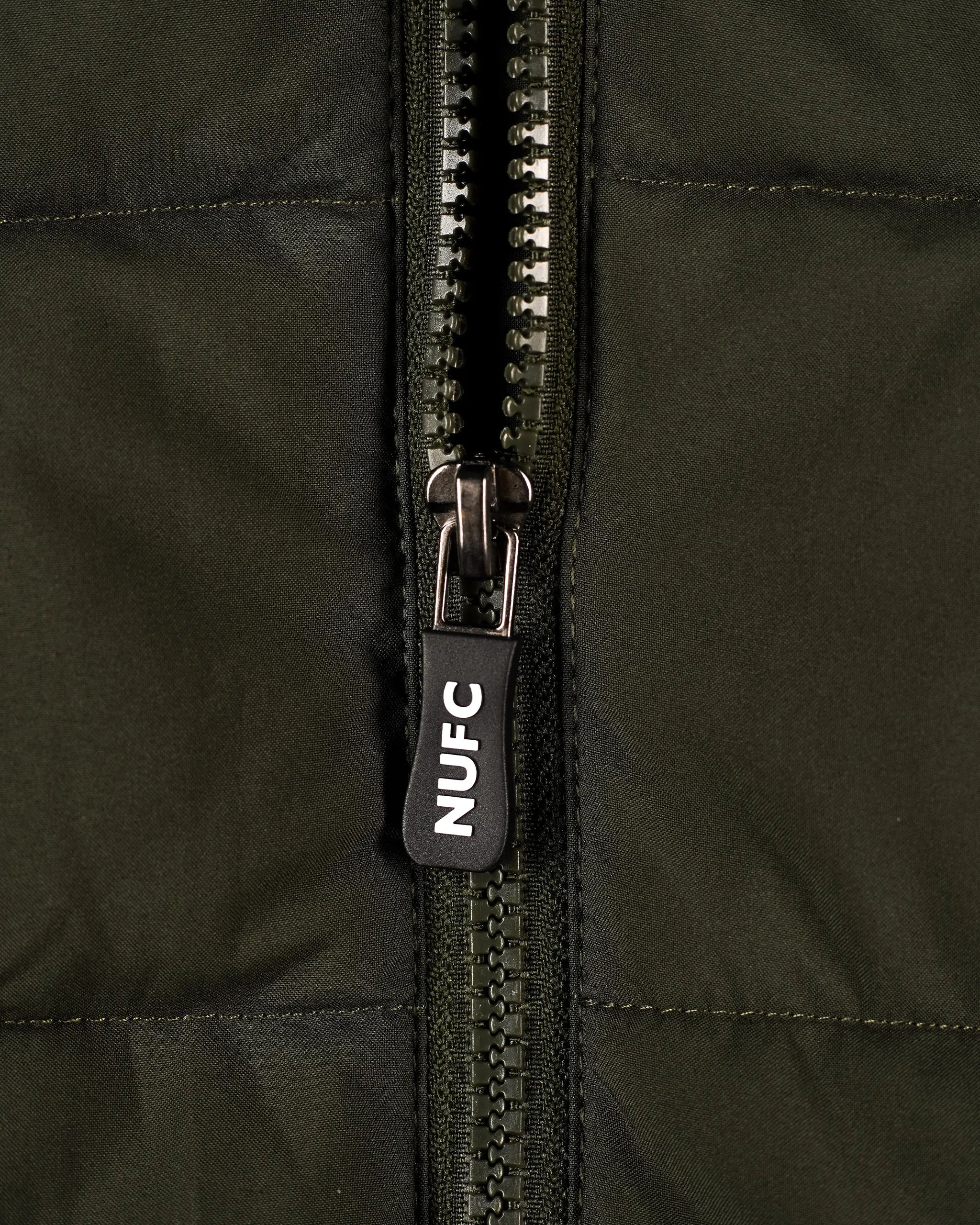 Newcastle United Kids' Khaki Puffer Jacket