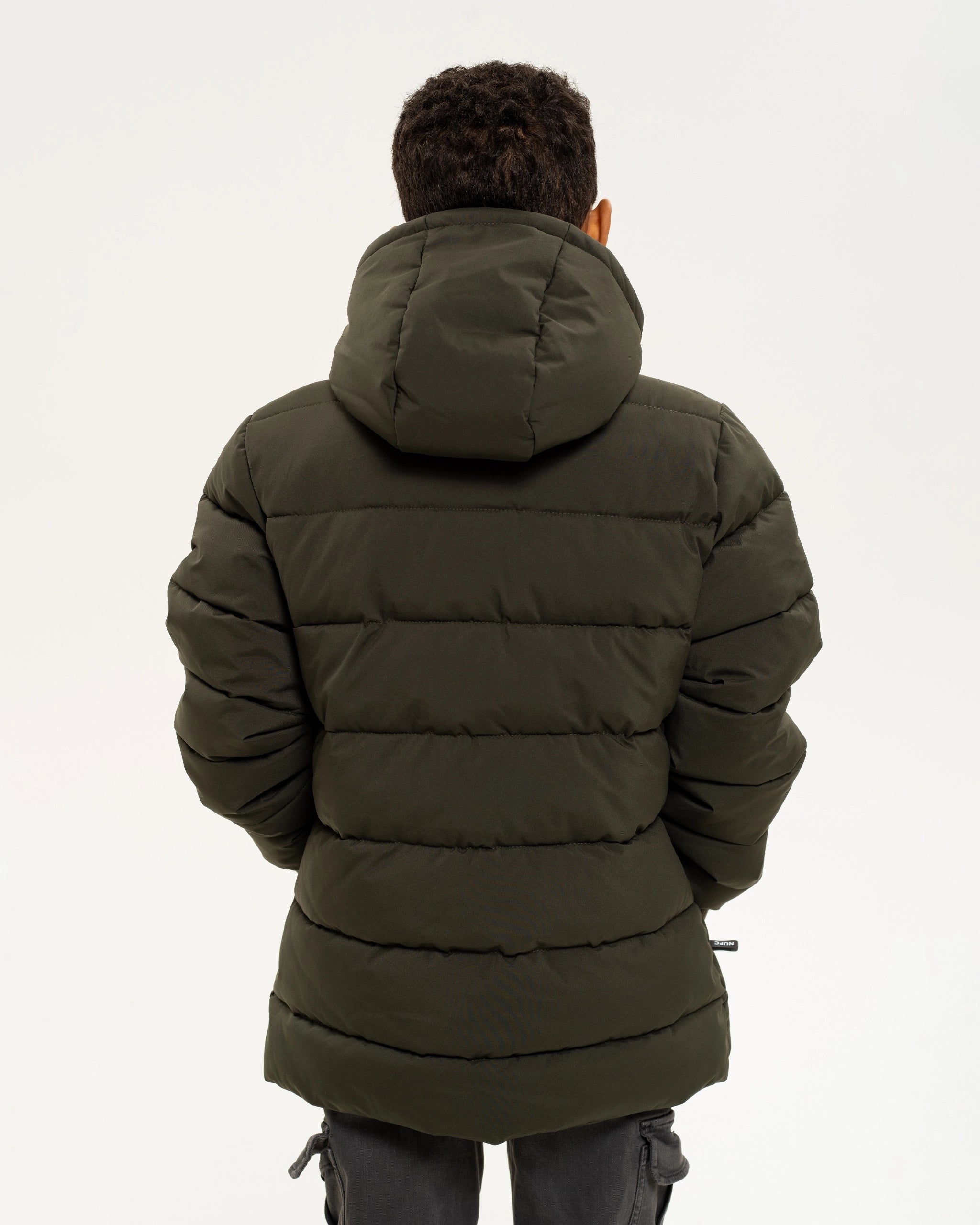 Newcastle United Kids' Khaki Puffer Jacket