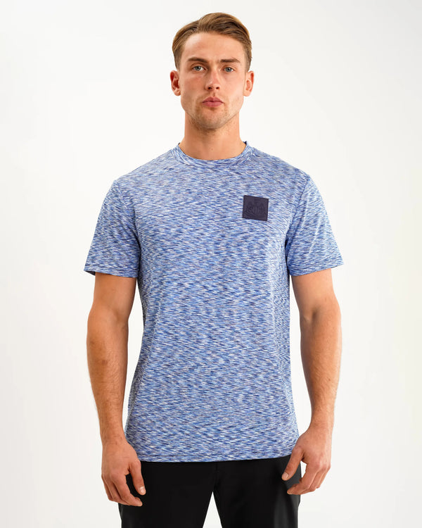 Newcastle United Men's Blue Spacedye Tee