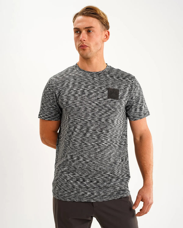 Newcastle United Men's Black Spacedye Tee