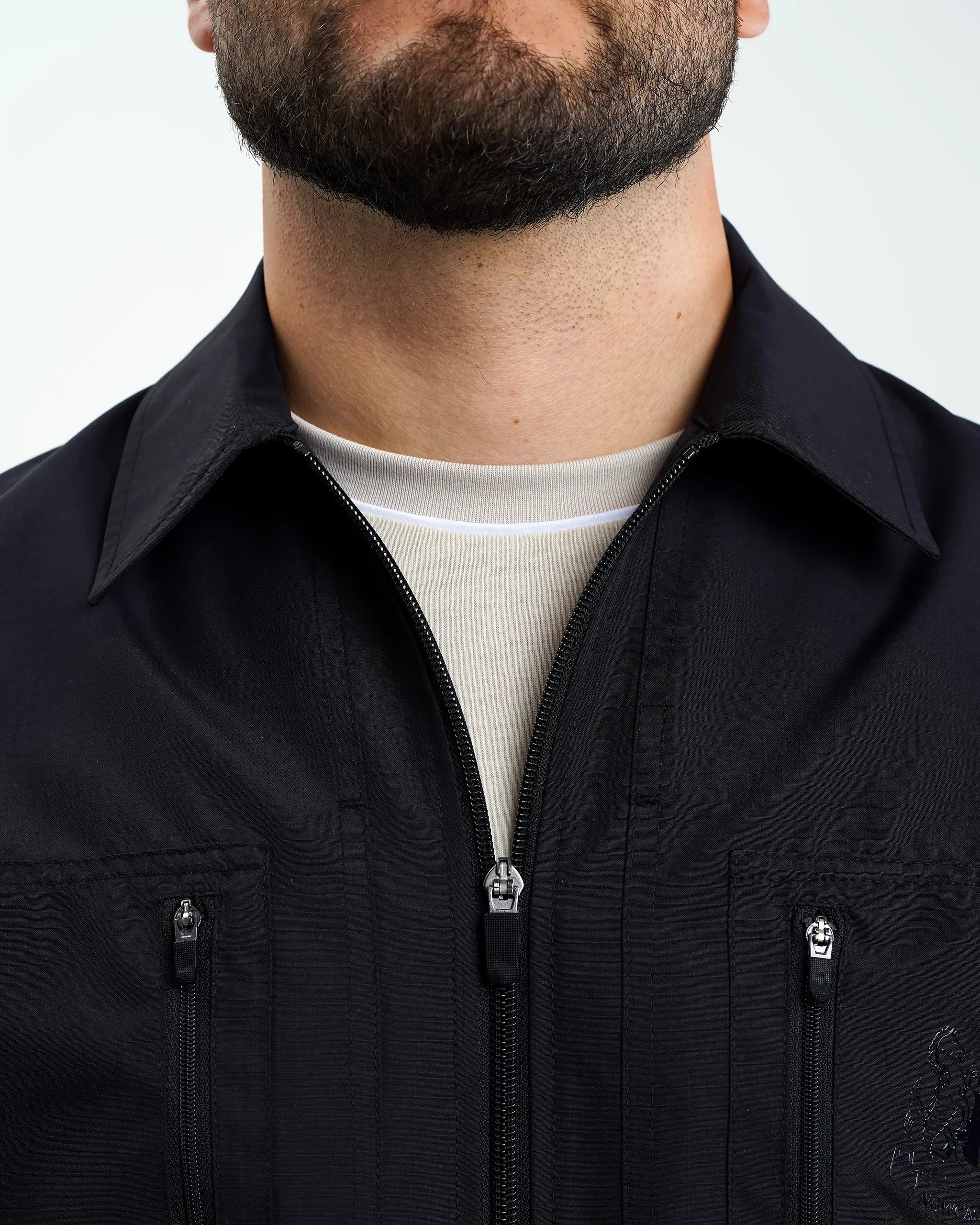 Newcastle United Men's Black Overshirt