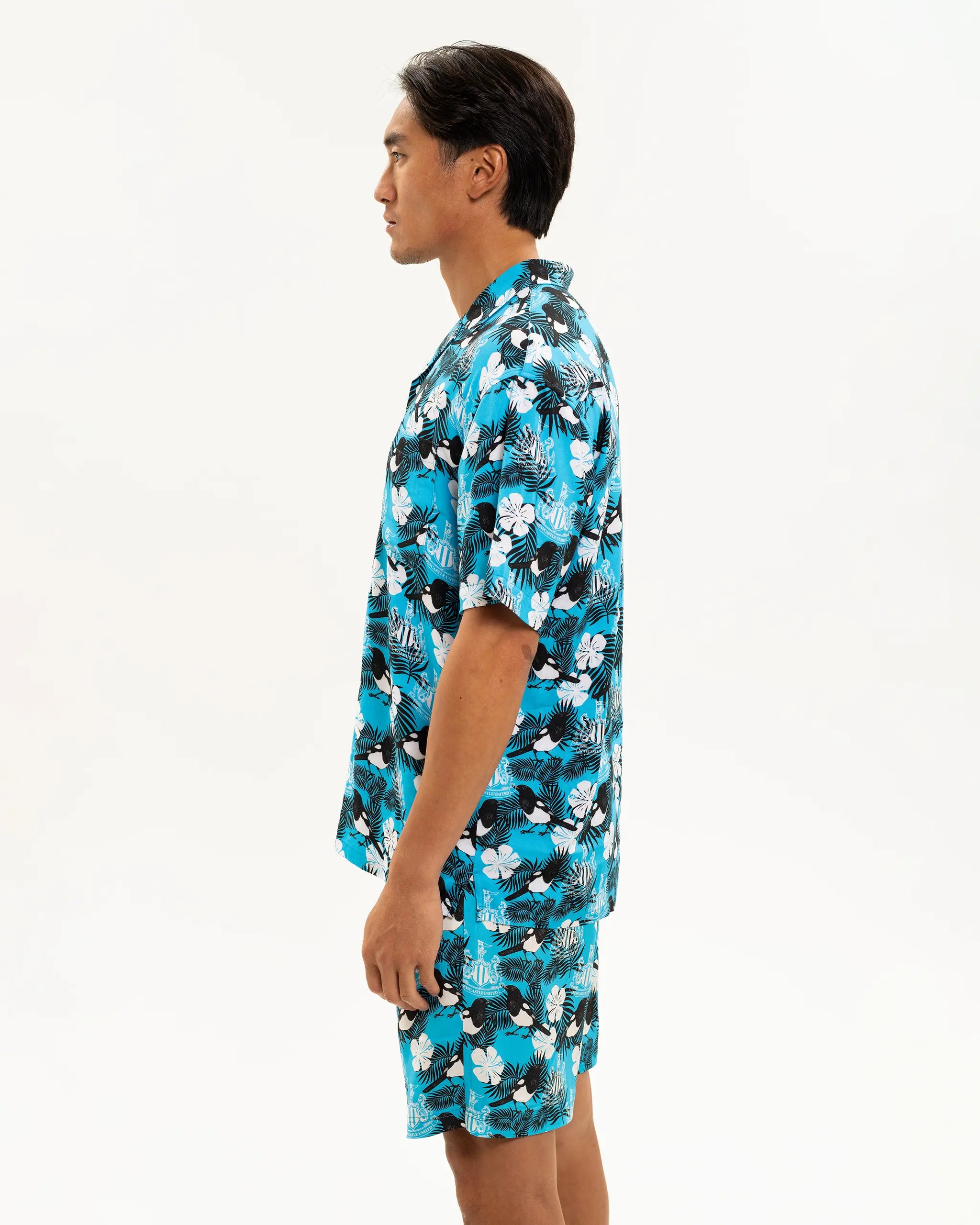 Newcastle United Men's Blue Magpie Holiday Shirt