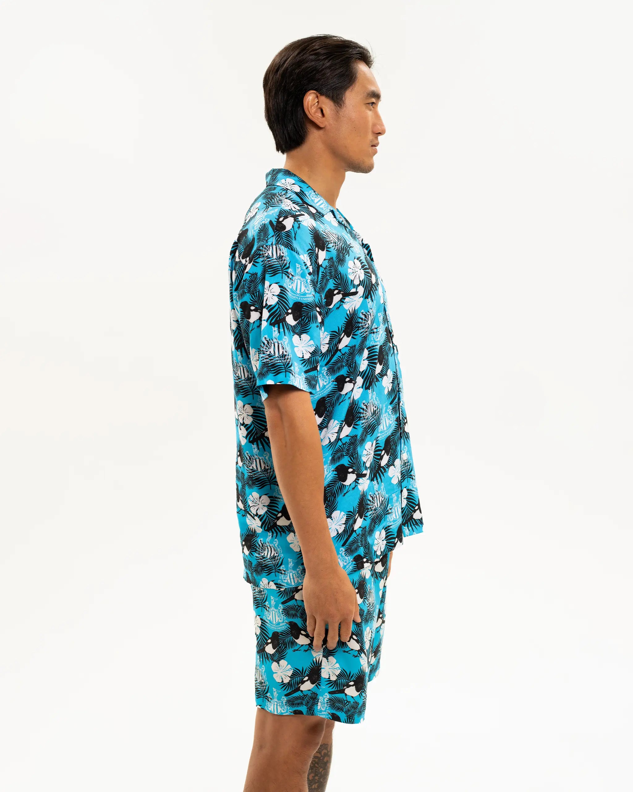 Newcastle United Men's Blue Magpie Holiday Shirt