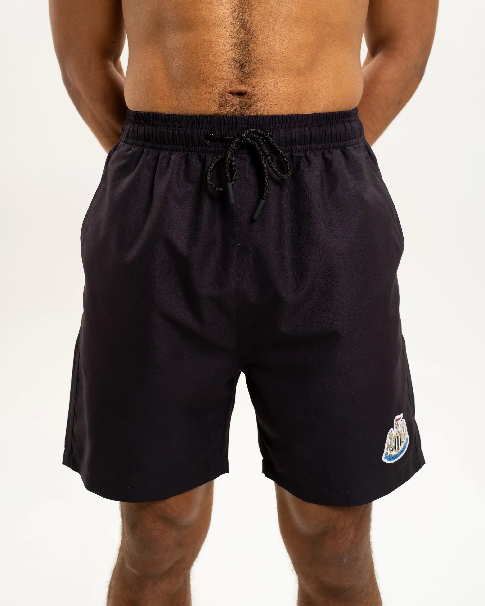Newcastle United Men's Black Swim Shorts