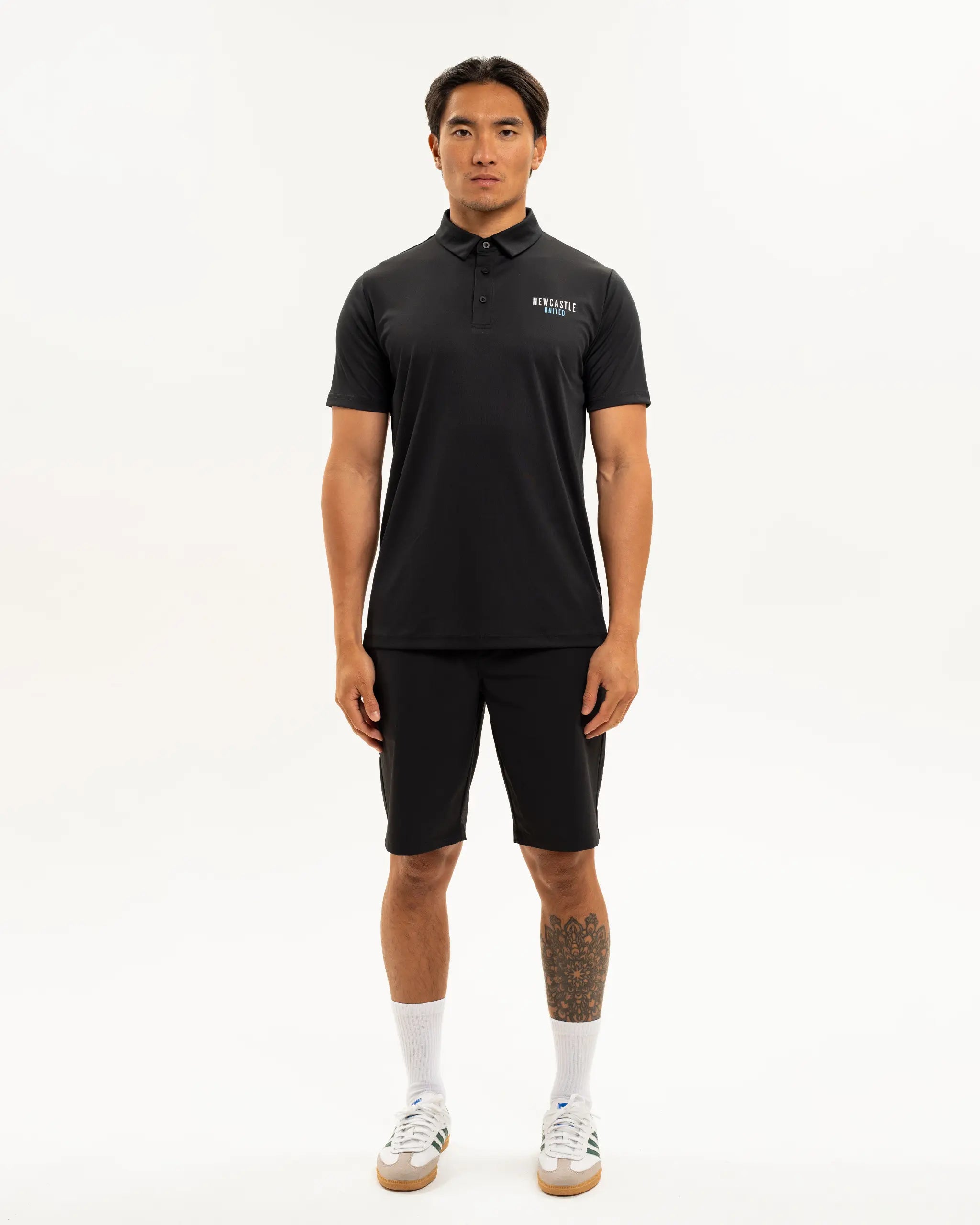 Newcastle United Men's Black Polo Shirt