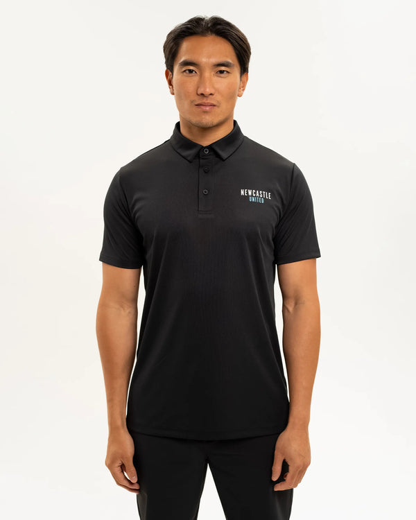 Newcastle United Men's Black Polo Shirt