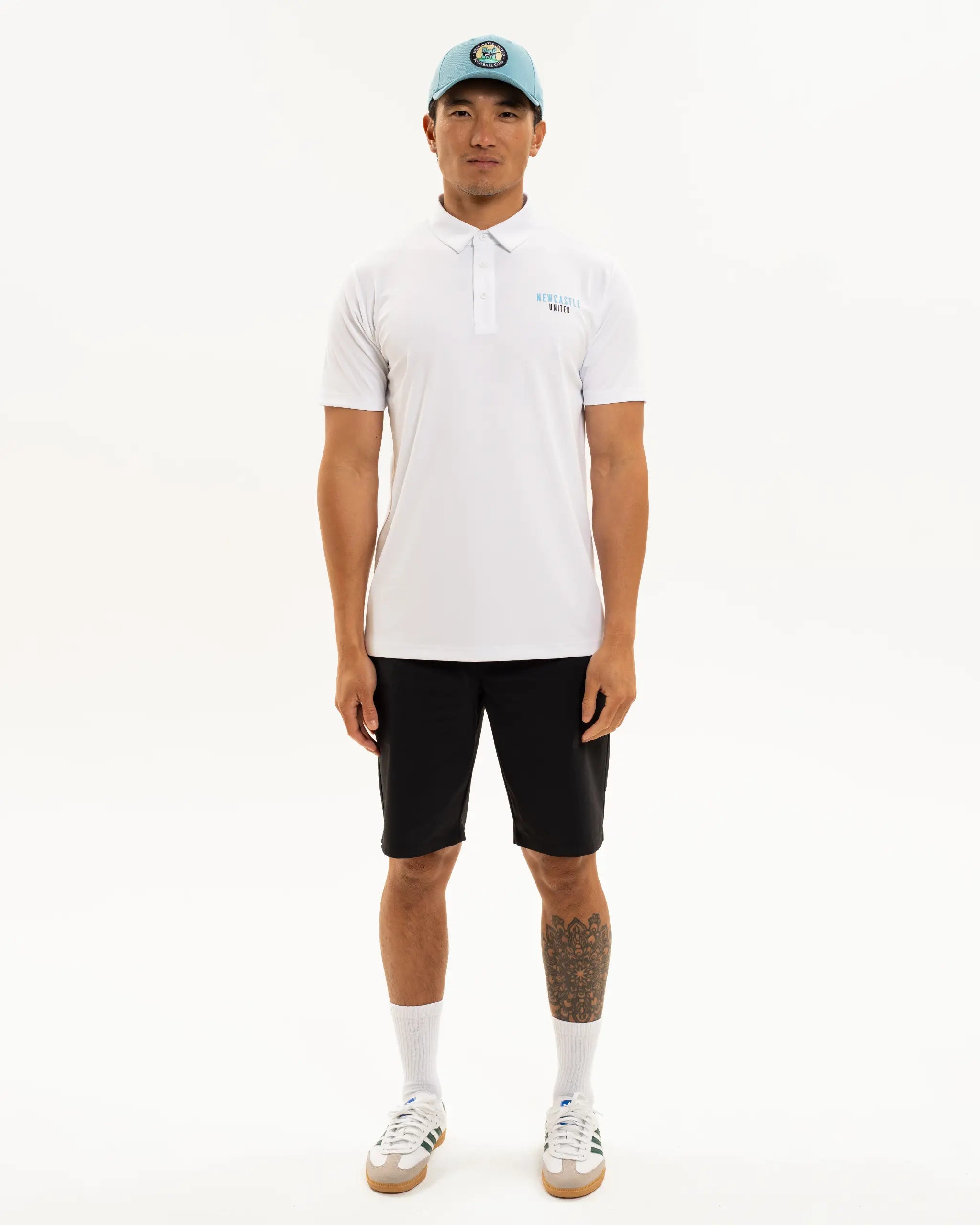 Newcastle United Men's White Polo Shirt
