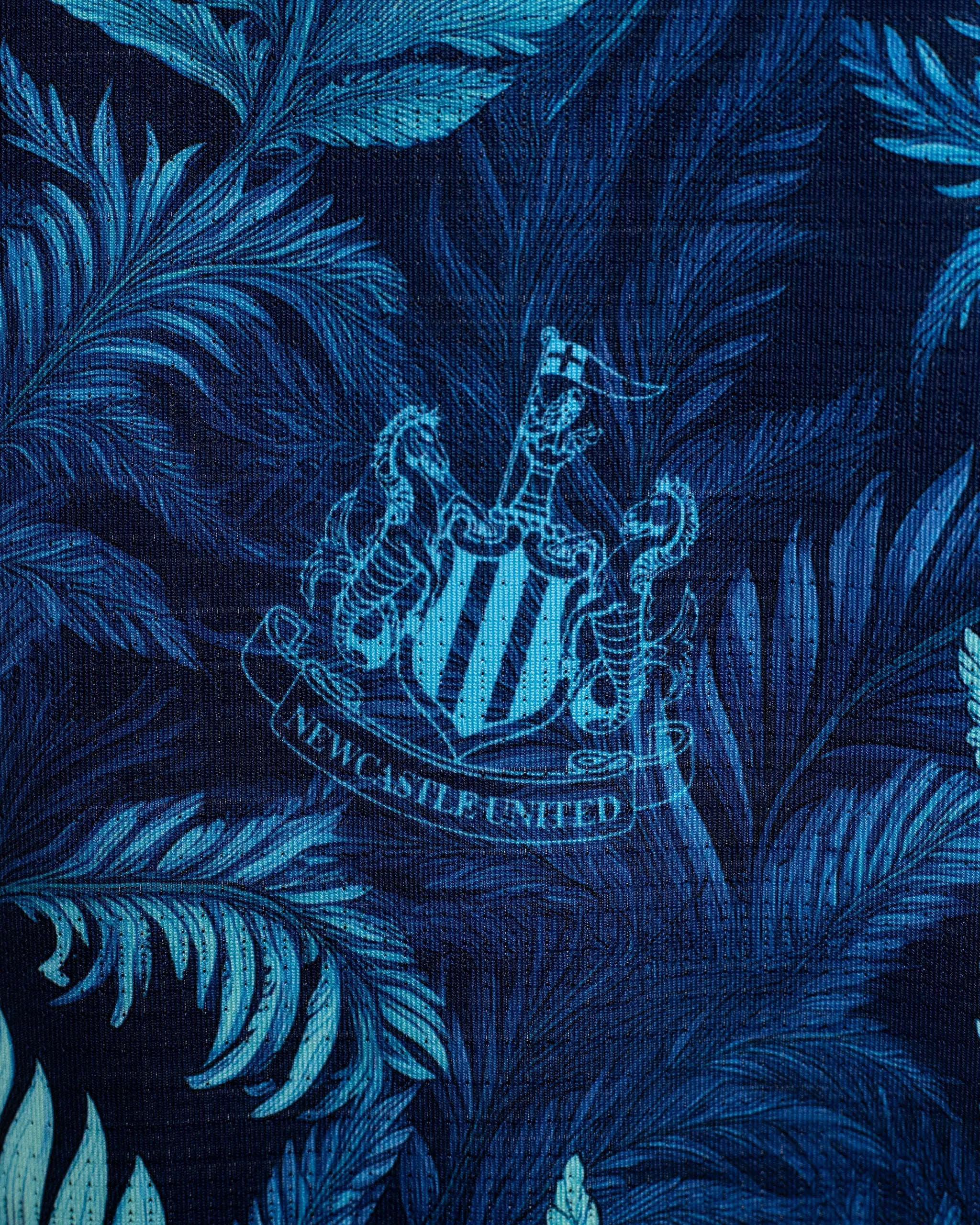 Newcastle United Men's Aqua Feather Polo Shirt