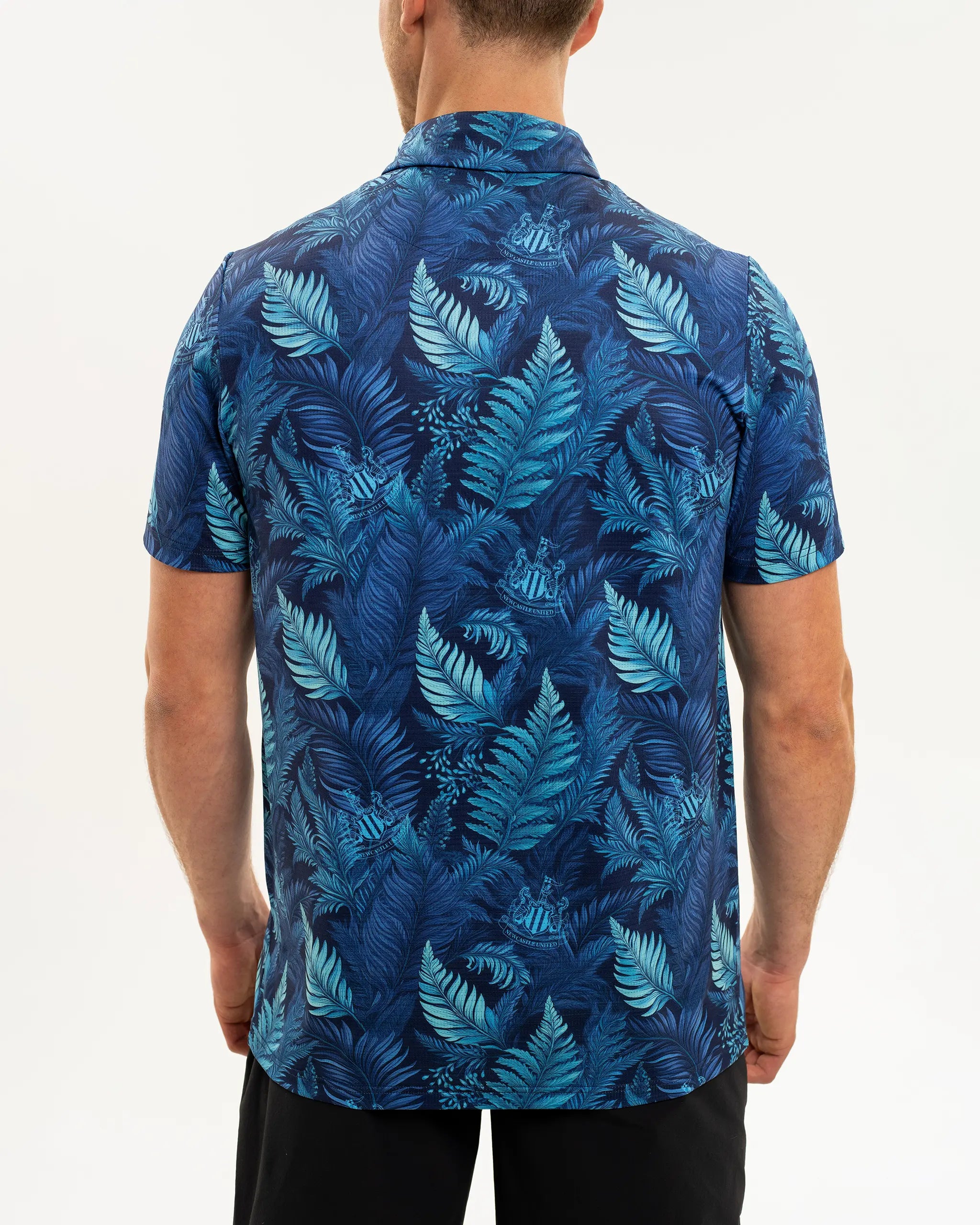 Newcastle United Men's Aqua Feather Polo Shirt
