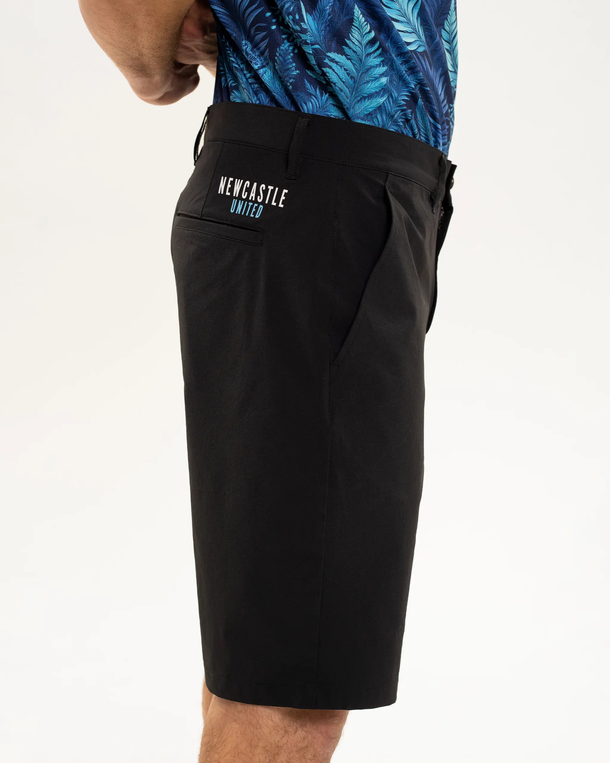 Newcastle United Men's Black Shorts