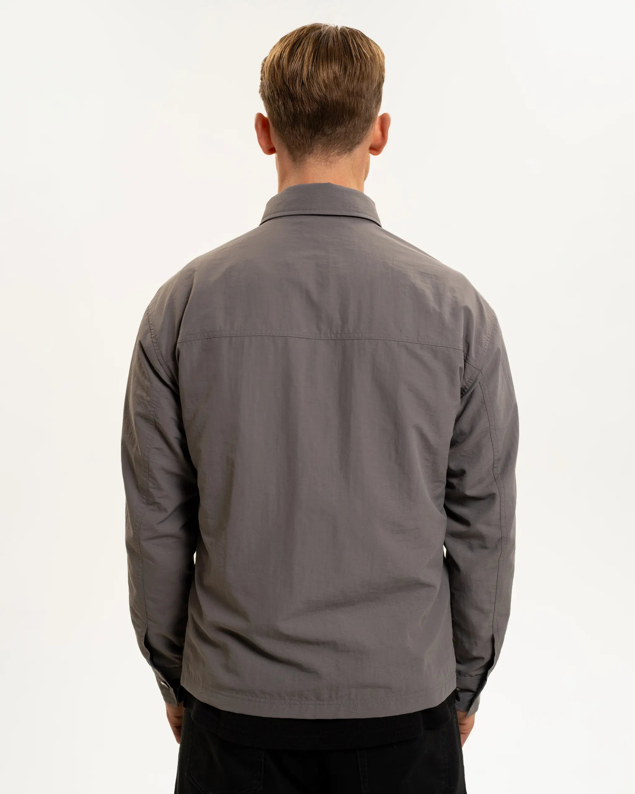 Newcastle United Men's Slate Nylon Overshirt