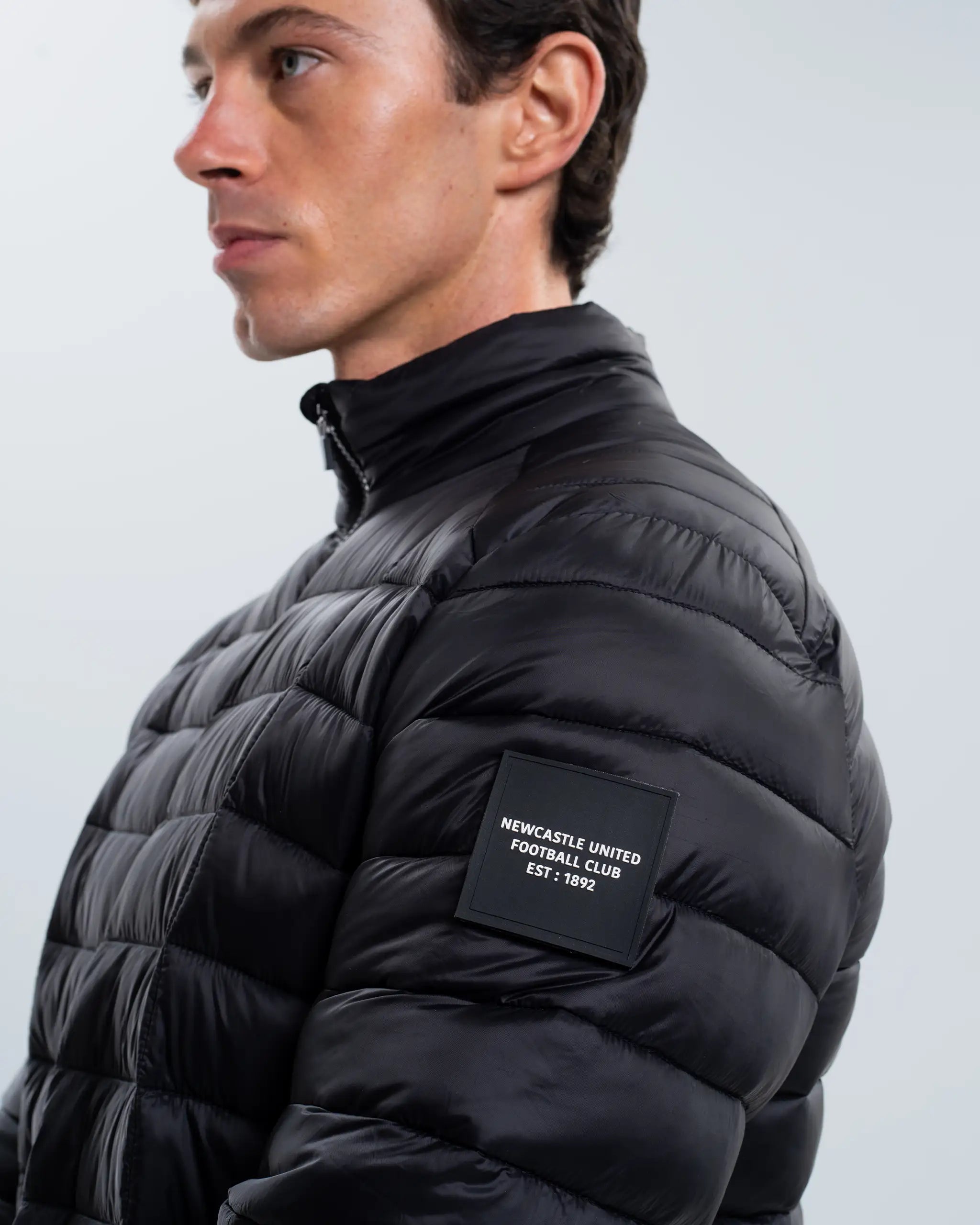 Newcastle United Black Puffer Jacket