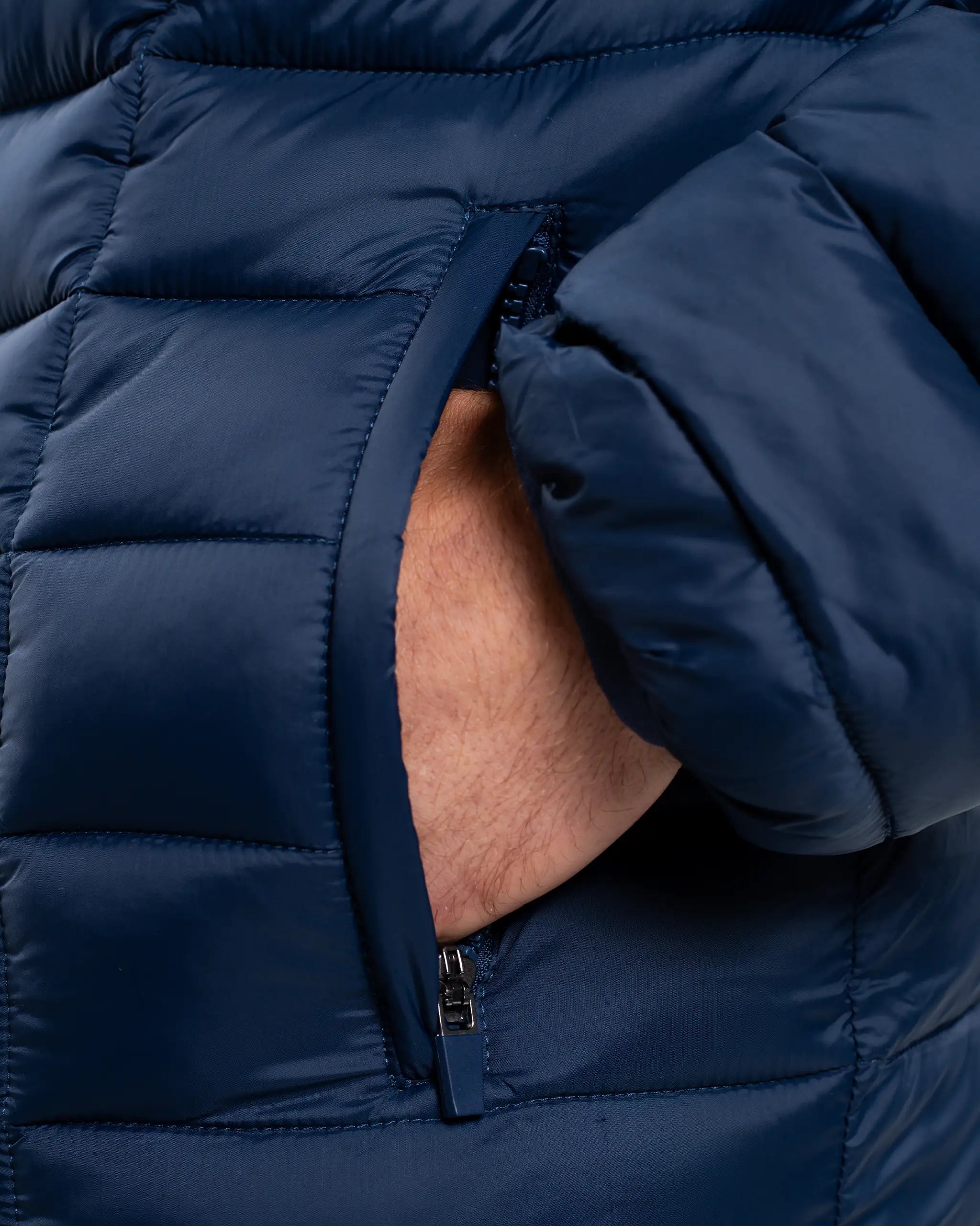 Newcastle United Navy Puffer Jacket