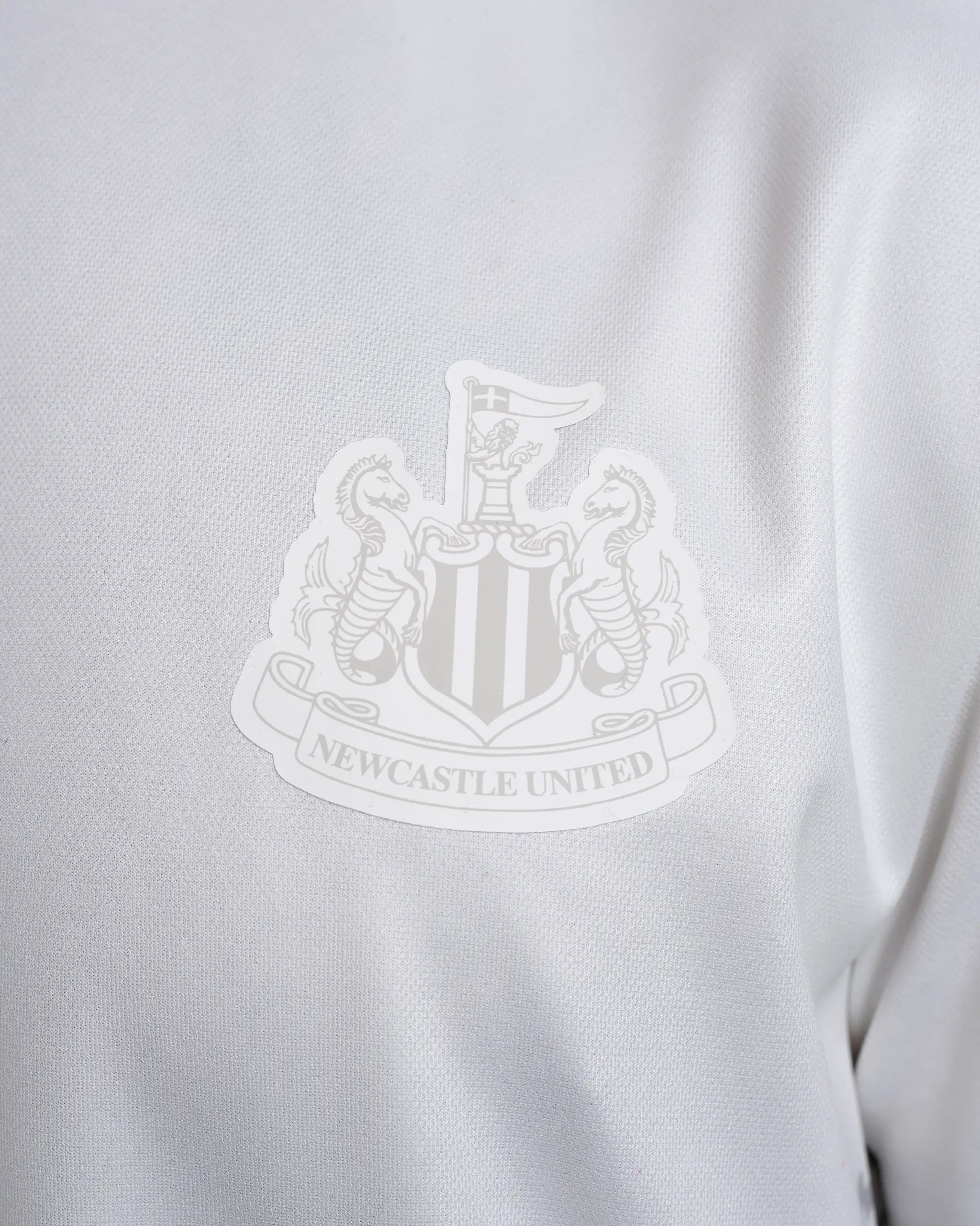 Newcastle United White Graphic Slogan T-Shirt