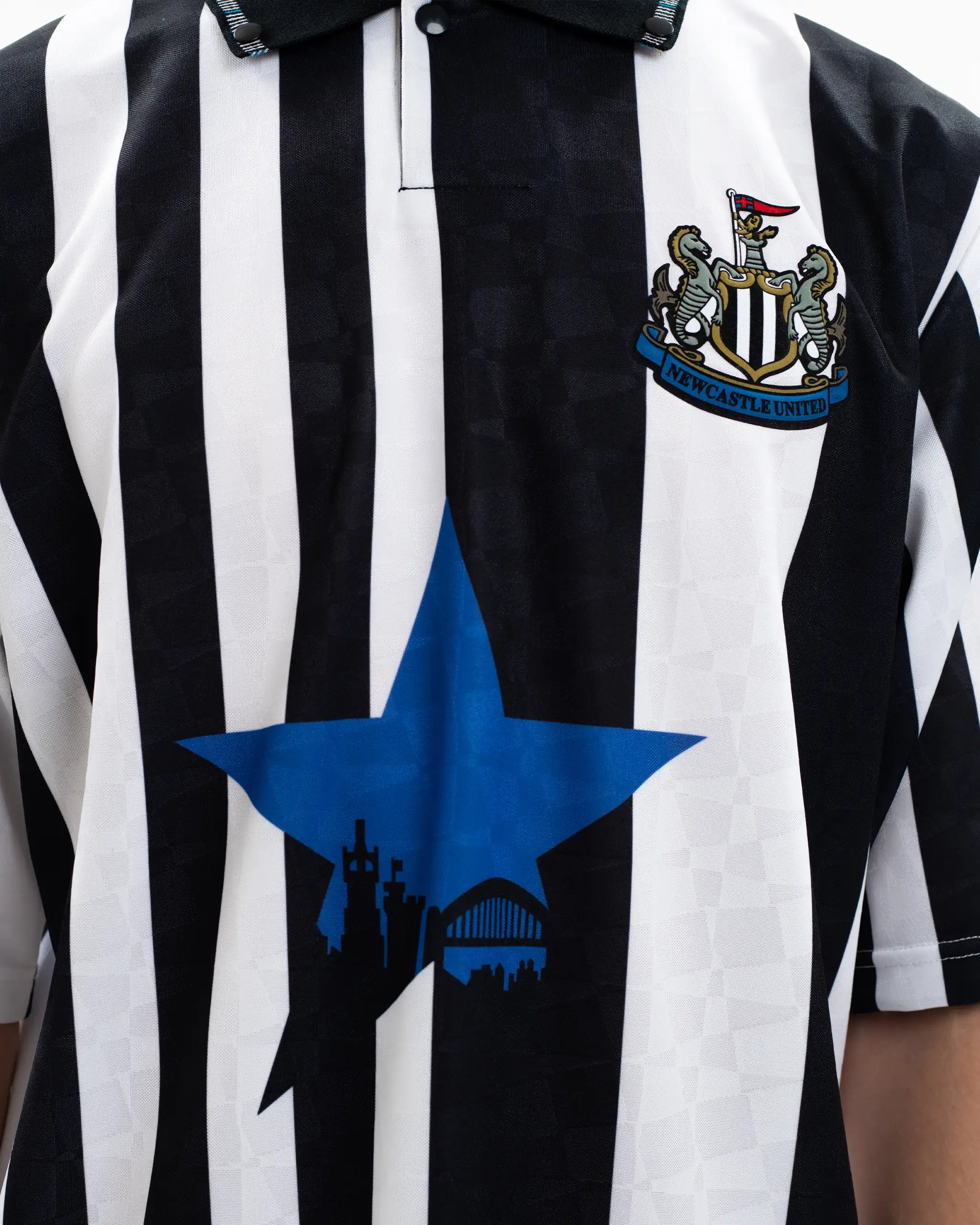 Newcastle United Retro 1990 Home Shirt