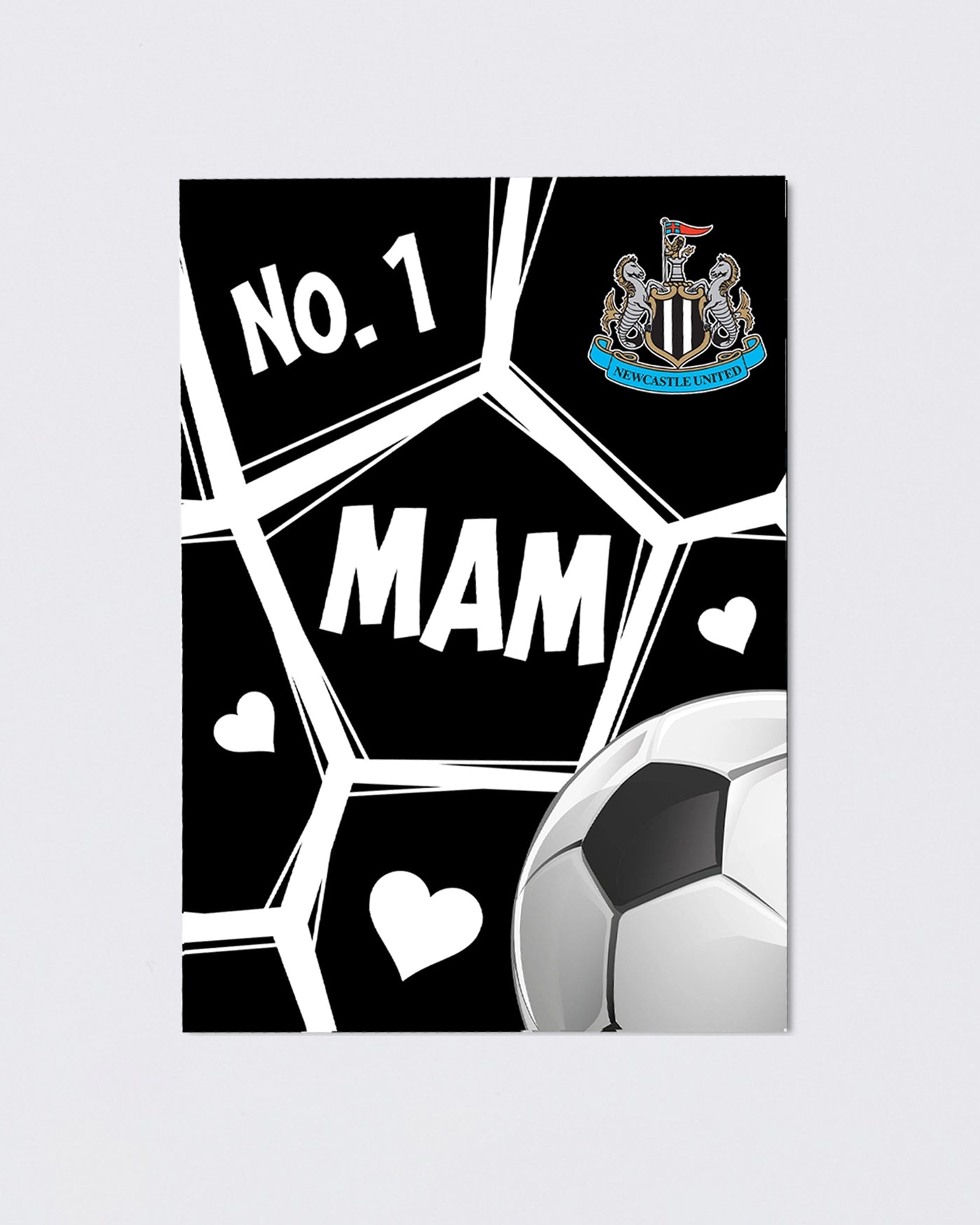 Newcastle United No.1 Mam Card