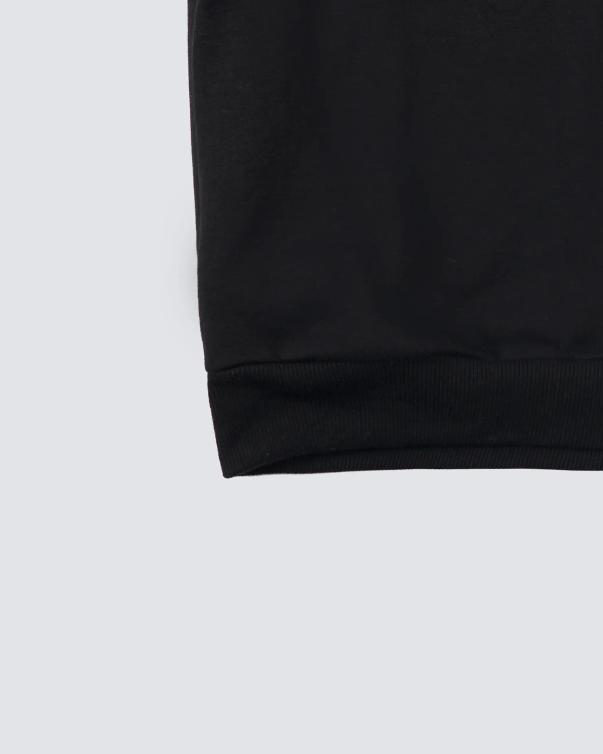 Newcastle United Men's Black 1/4 Zip Sweatshirt