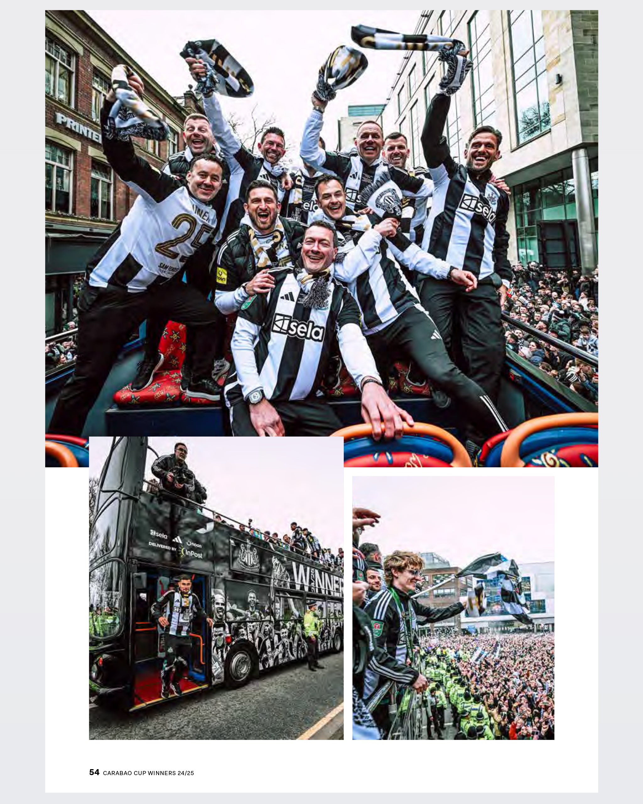 Newcastle United Official Carabao Cup Winners 24/25 Magazine