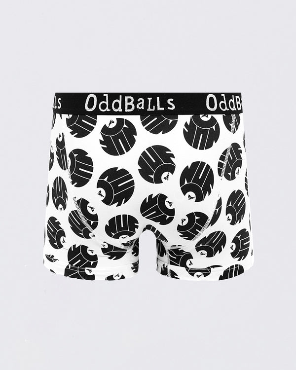 Newcastle United OddBalls Men's Retro Crest Boxers